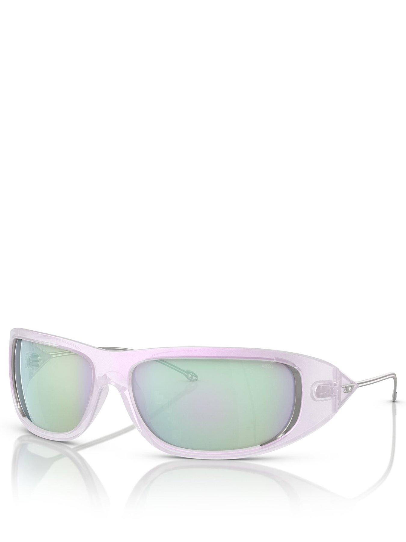 undefined 0Dl3001 Oval Sunglasses - Clear