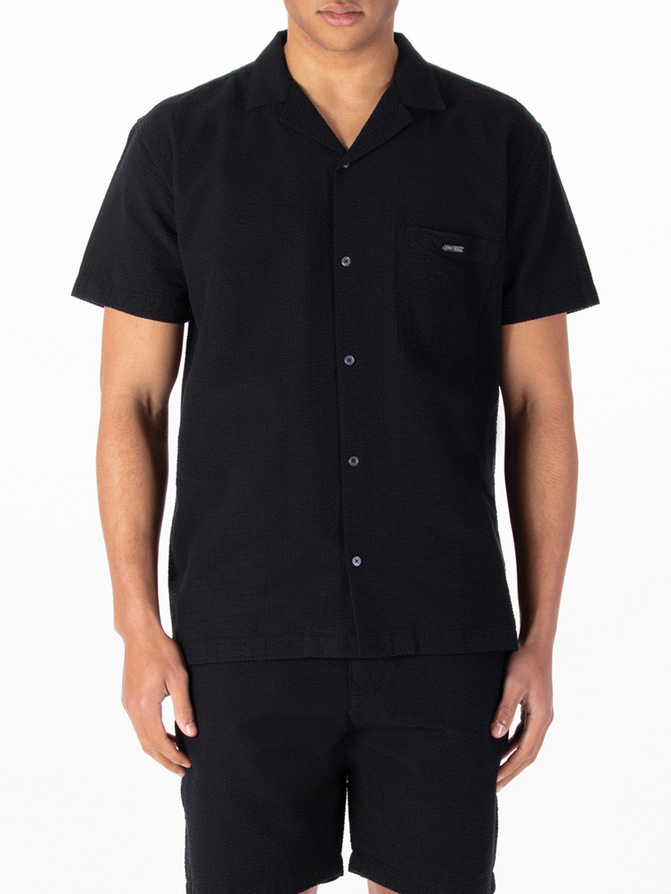undefined Luke 1977 Millook Short Sleeve Shirt - Black