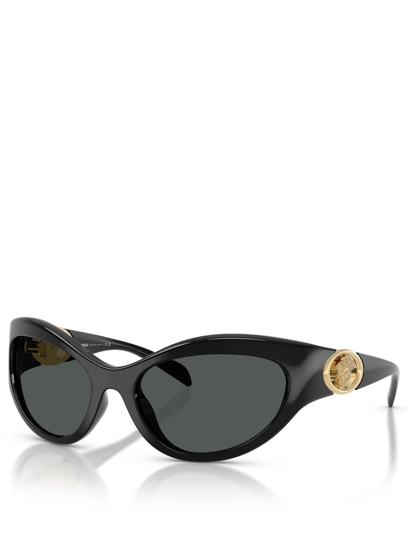 VERSACE 0Ve4485 Cat Eye Sunglasses - Black