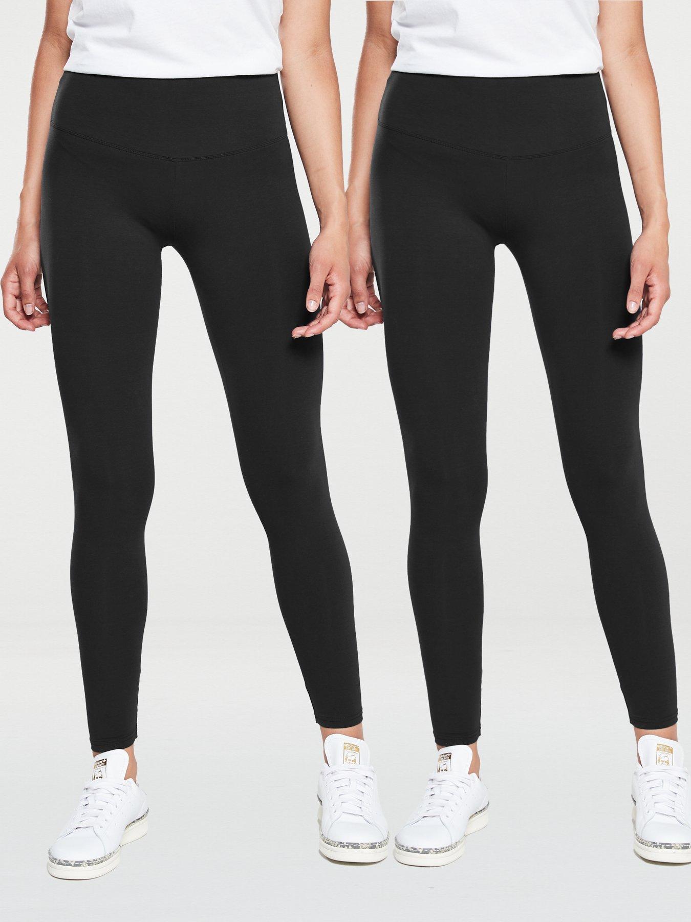 undefined 2 Pack Petite Confident Curve Legging - Black