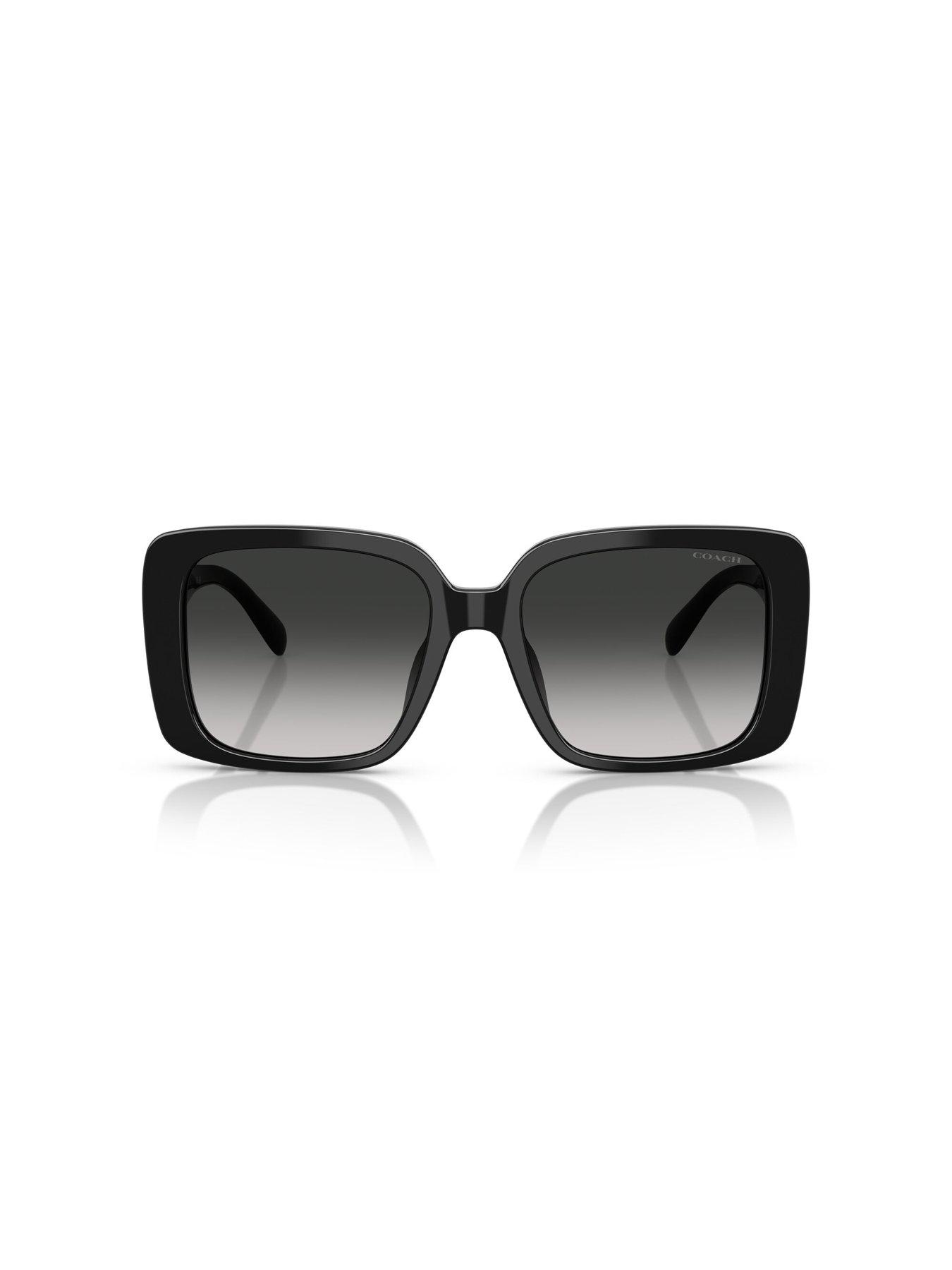 Image 3 of 5 of COACH Square Sunglasses - Black