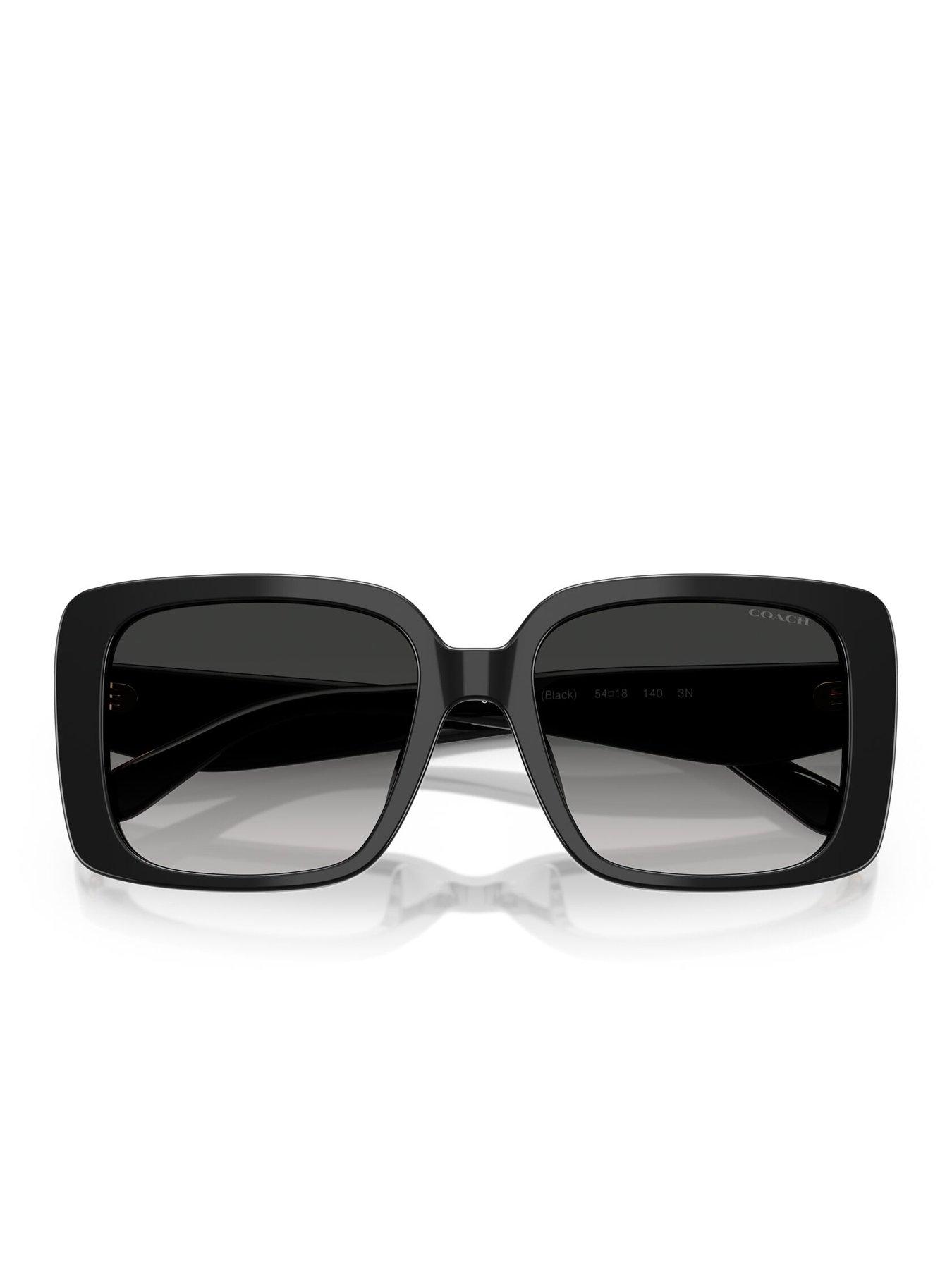 Image 5 of 5 of COACH Square Sunglasses - Black