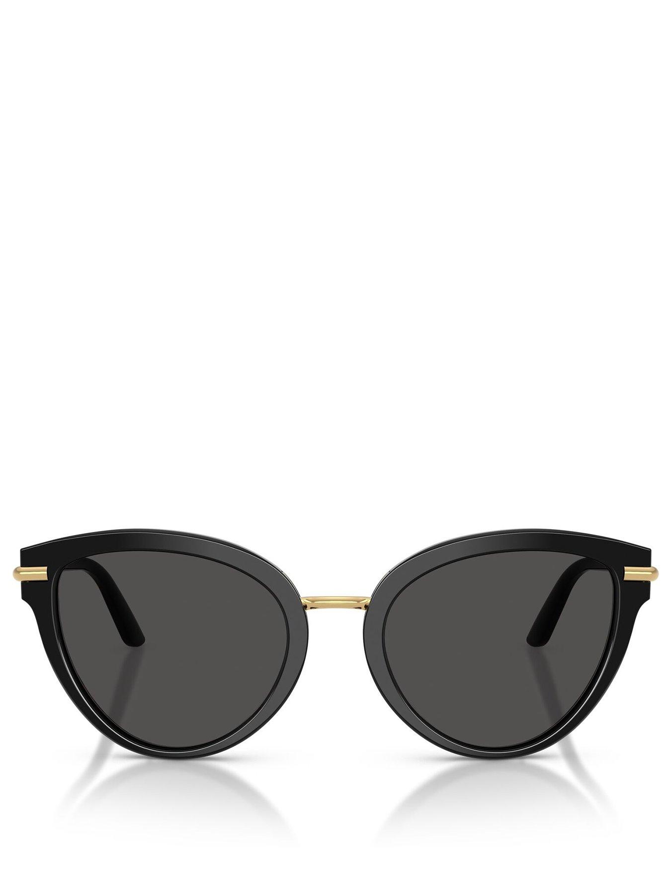 Image 3 of 4 of Dolce & Gabbana Butterfly Sunglasses - Black