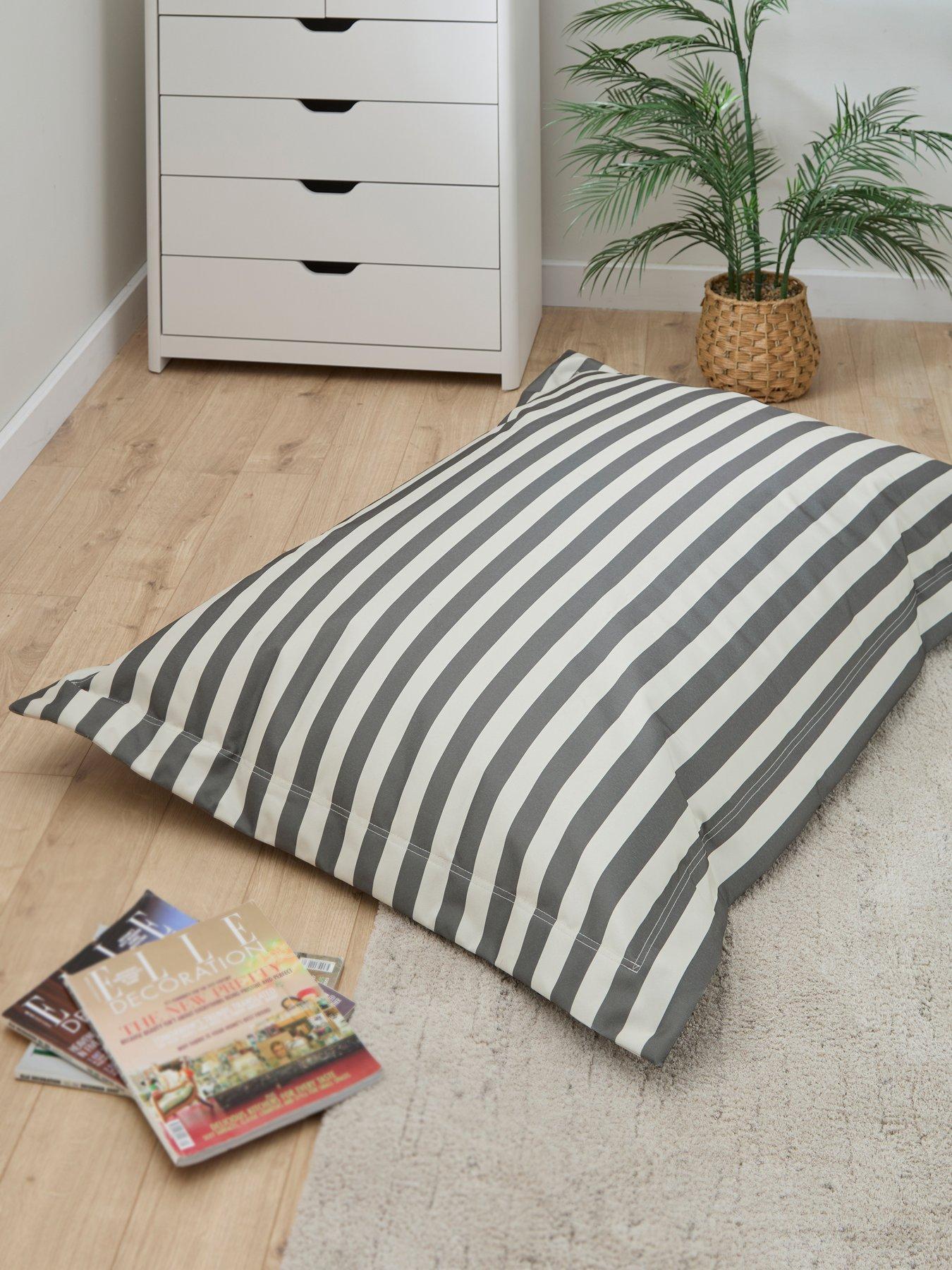 KAIKOO Indoor/outdoor Xl Floor Cushion- Khaki Grey
