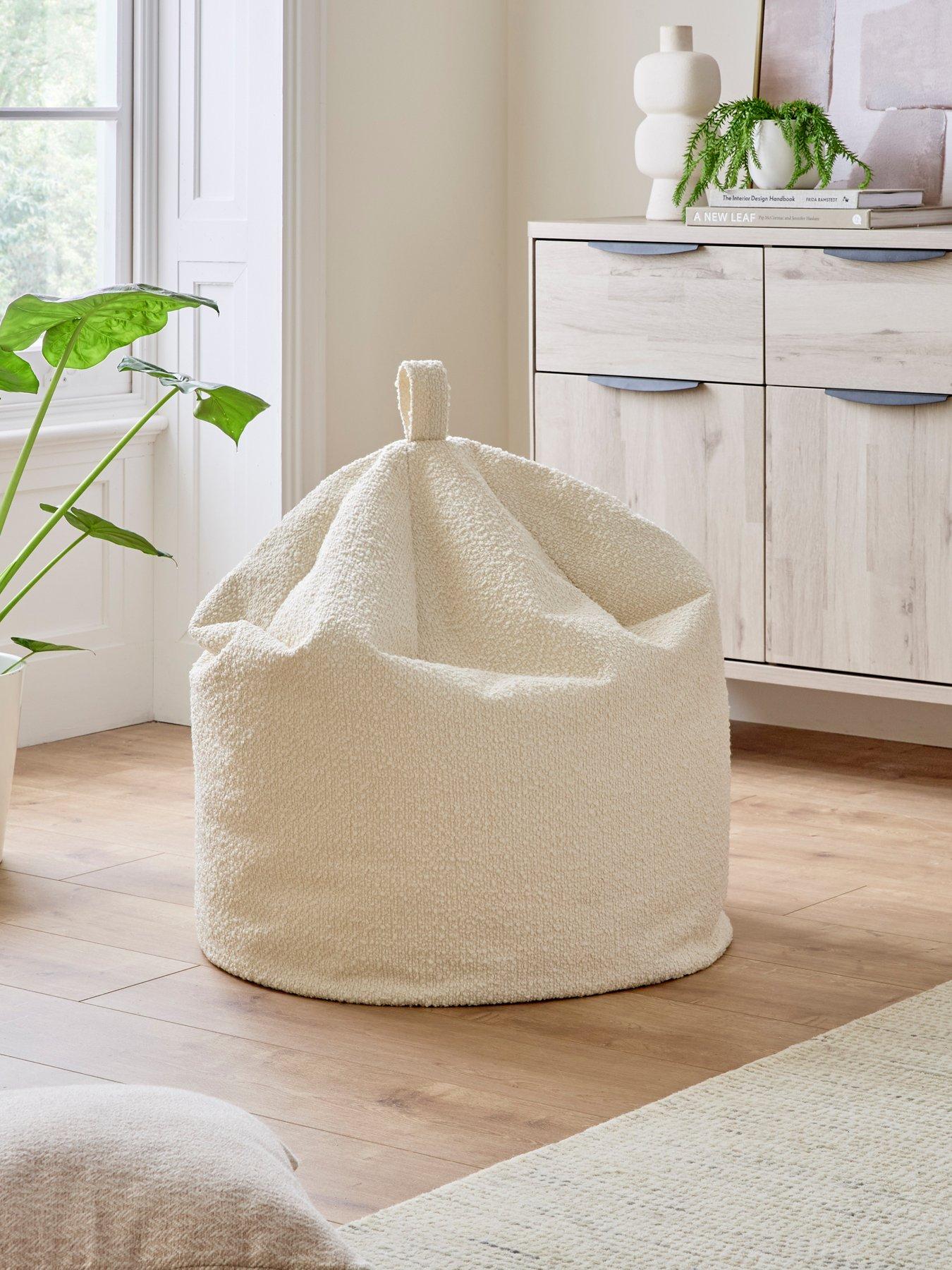 undefined Boucle Beanbag- Cream