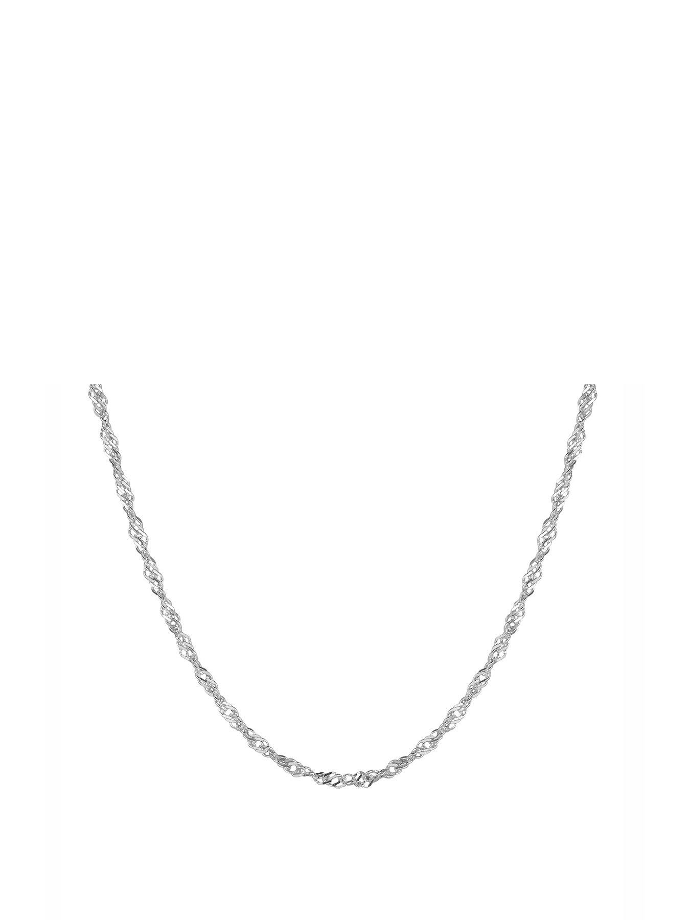 undefined Sterling silver Singapore chain