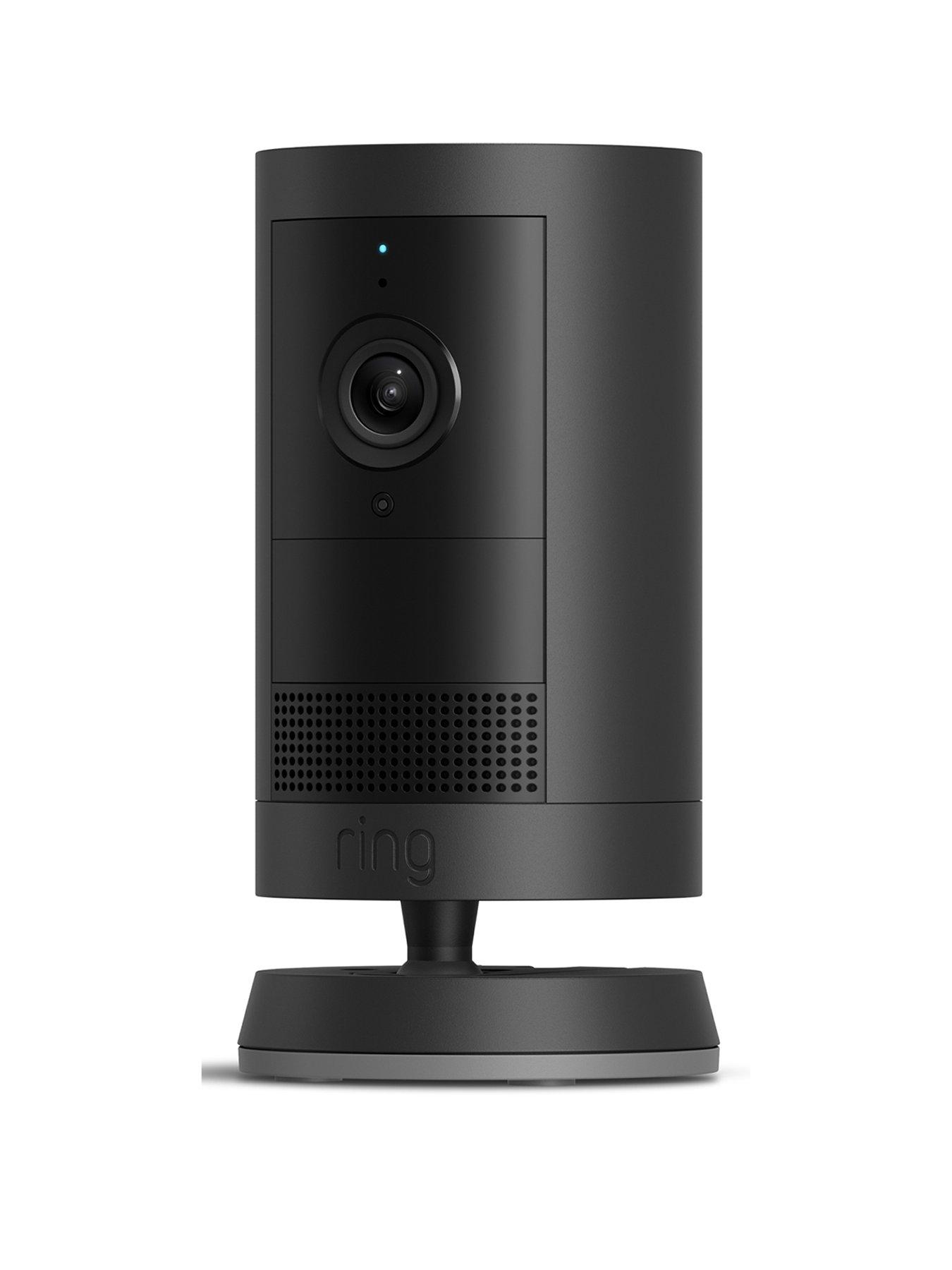 undefined Ring Outdoor Cam Plus Battery with 2k Video Smart Camera - Black