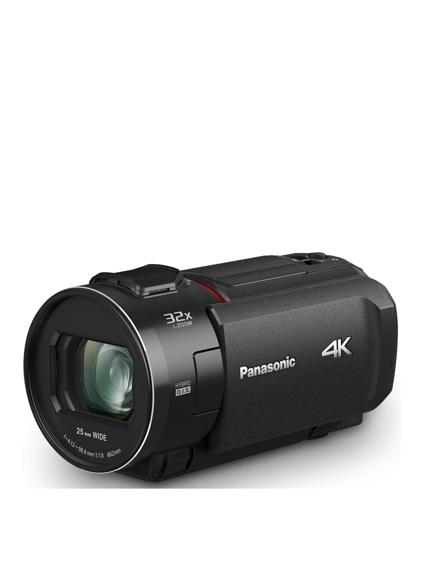 Panasonic HC-VX3 Camcorder Black 4K FHD 8.57MP 24xZoom 3.0LCD SD
