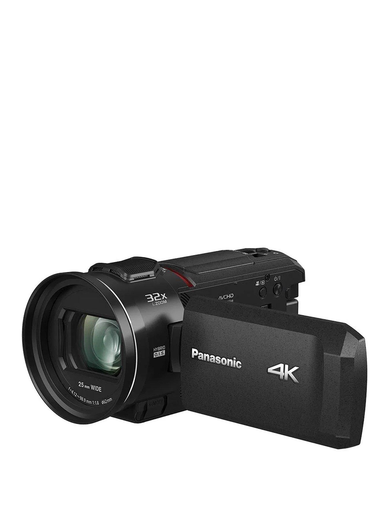 Panasonic HC-VX3 Camcorder Black 4K FHD 8.57MP 24xZoom 3.0LCD SD