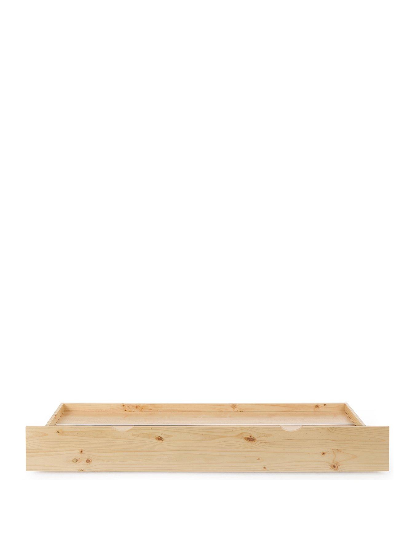 Image 2 of 6 of Very Home Novara Kids Trundle&nbsp;Under Bed Storage Drawer Add On - Pine