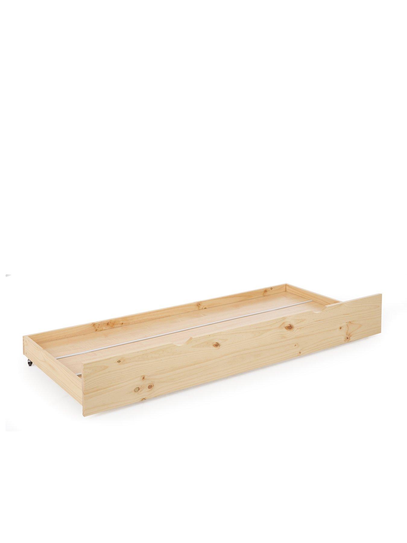 Image 3 of 6 of Very Home Novara Kids Trundle&nbsp;Under Bed Storage Drawer Add On - Pine