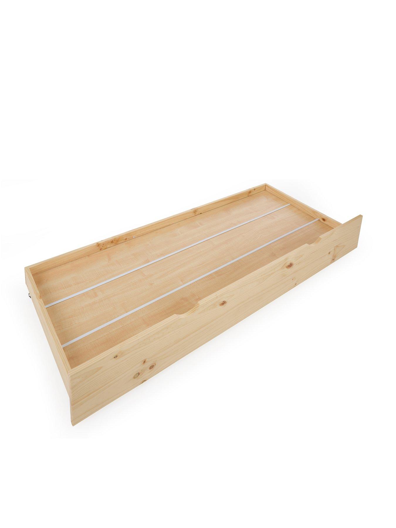 Image 6 of 6 of Very Home Novara Kids Trundle&nbsp;Under Bed Storage Drawer Add On - Pine