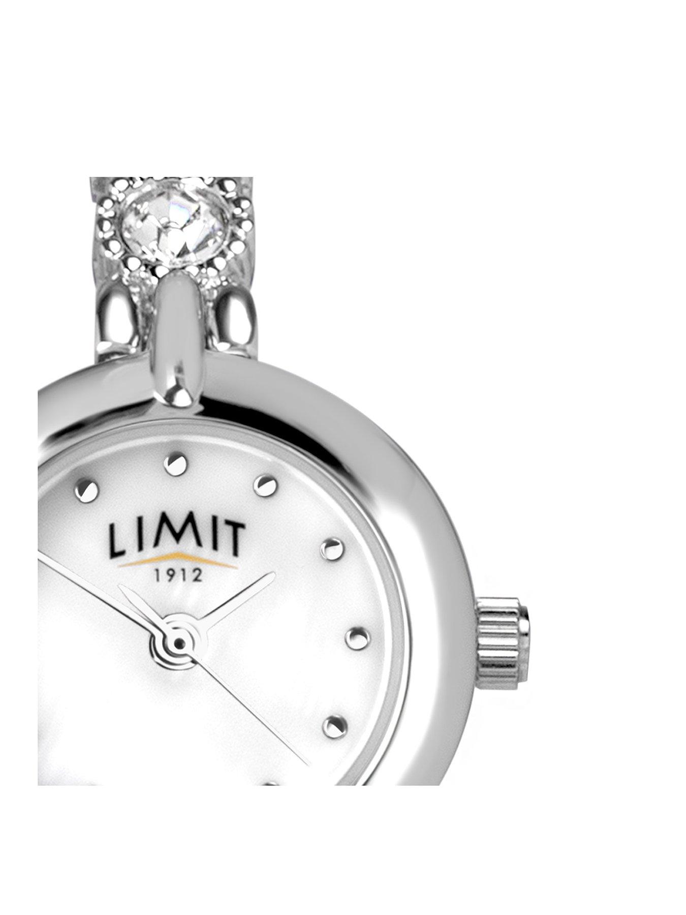 Image 2 of 4 of Limit 22mm Womens Round Silver Analogue Watch with Silver Bracelet