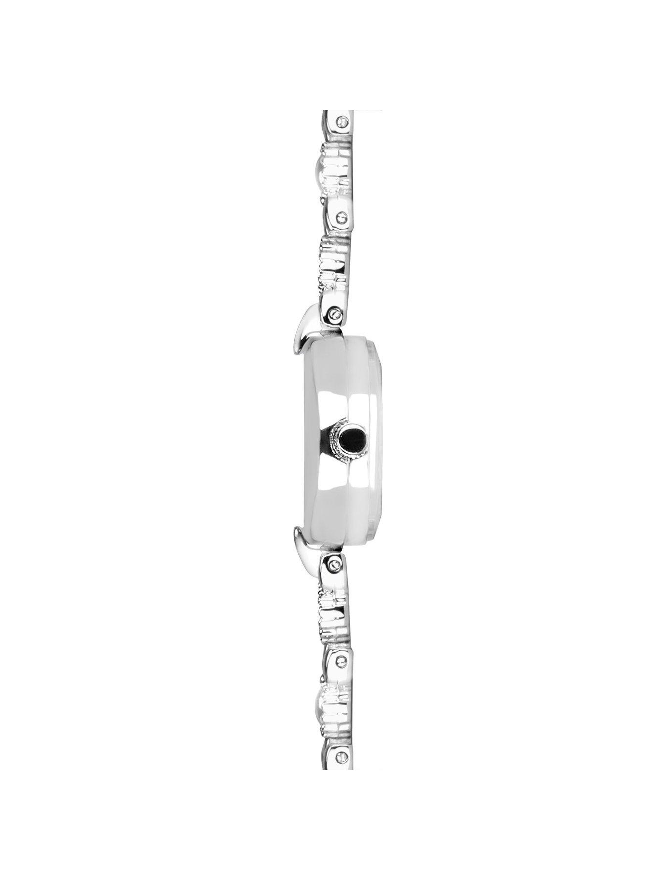Image 3 of 4 of Limit 22mm Womens Round Silver Analogue Watch with Silver Bracelet