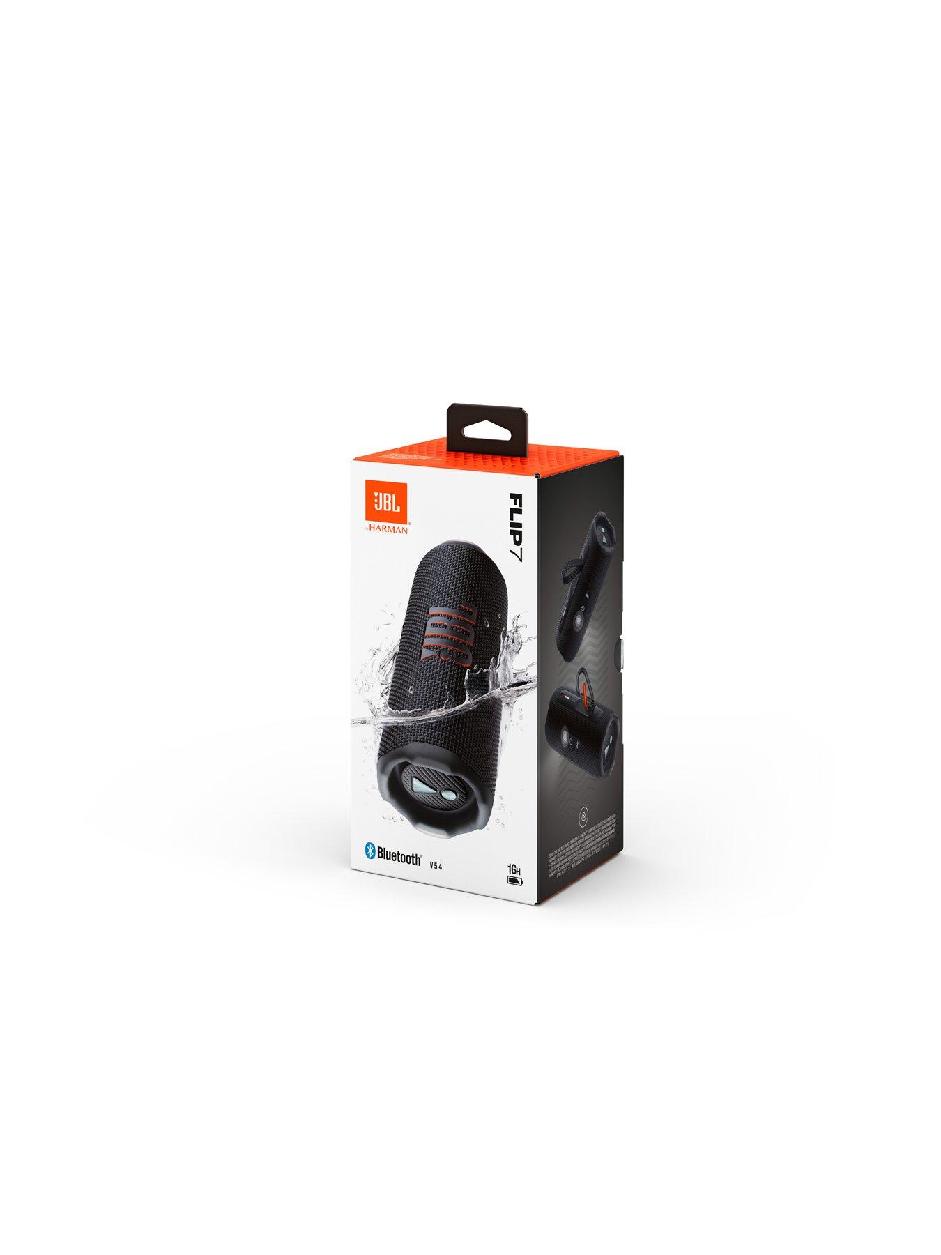 Image 7 of 7 of JBL Flip 7, portable bluetooth speaker, water/dust proof IP67, Auracast, Black