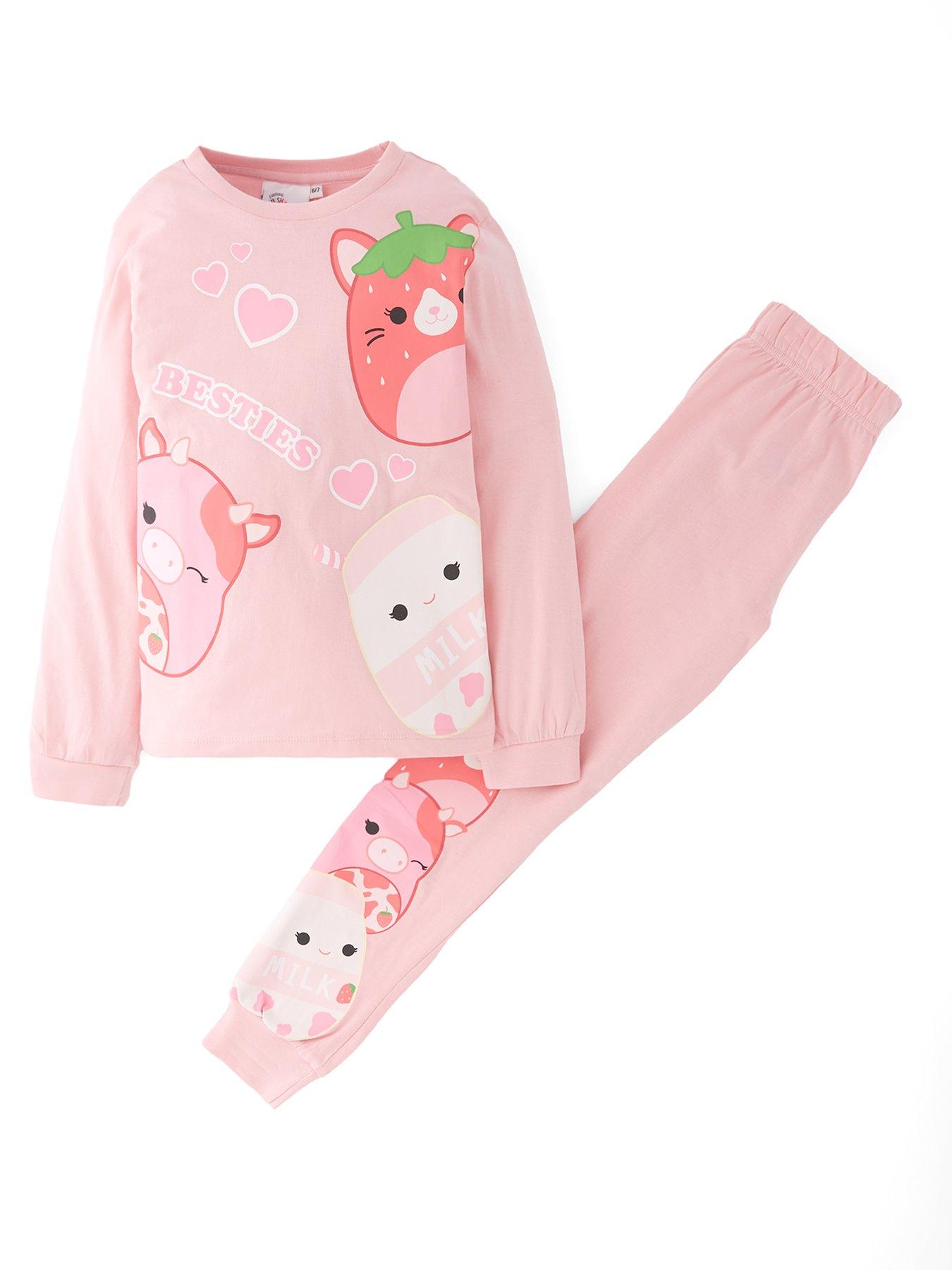 Squishmallows Long Sleeve Pyjama Set - Pink
