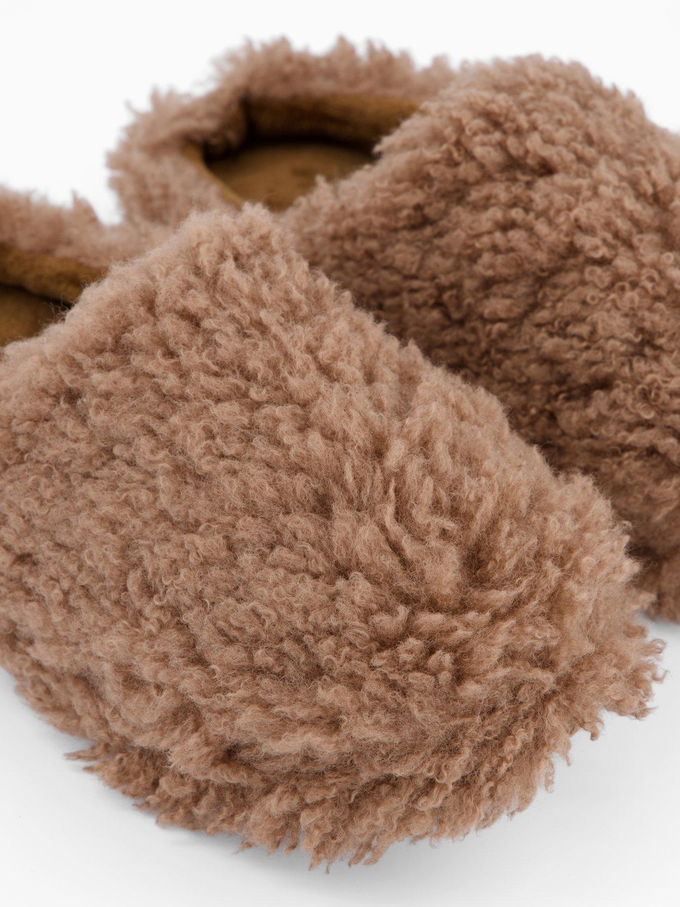 Image 5 of 6 of Loungeable Cosy Mule Slipper - Taupe