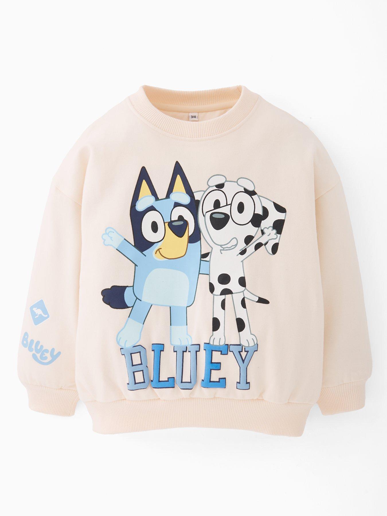 The Very Collection Bluey And Chloe Sweatshirt - Cream