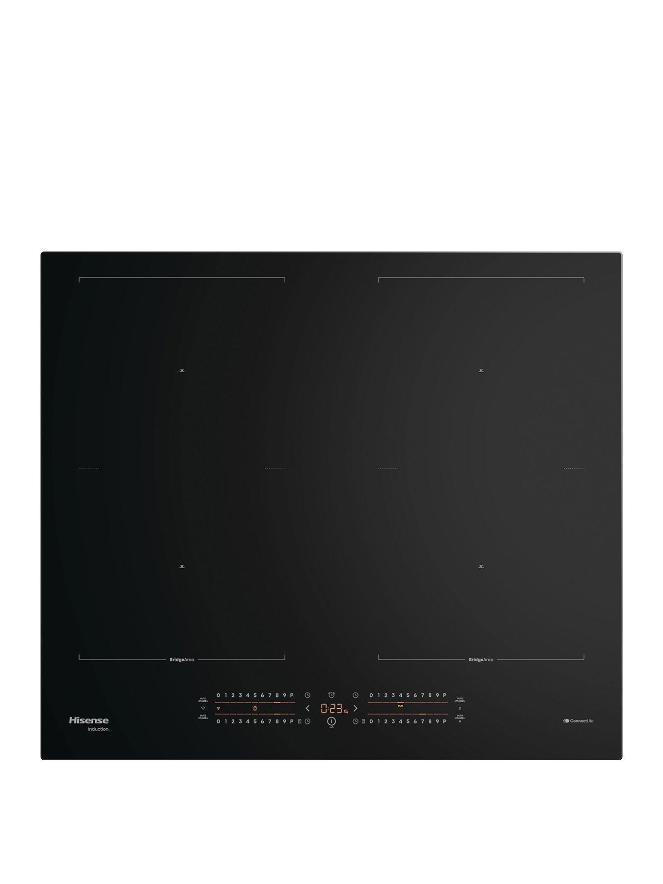 Hisense Hi6 HI6442BSCWF 60cm Induction Hob with Area Flex - Black