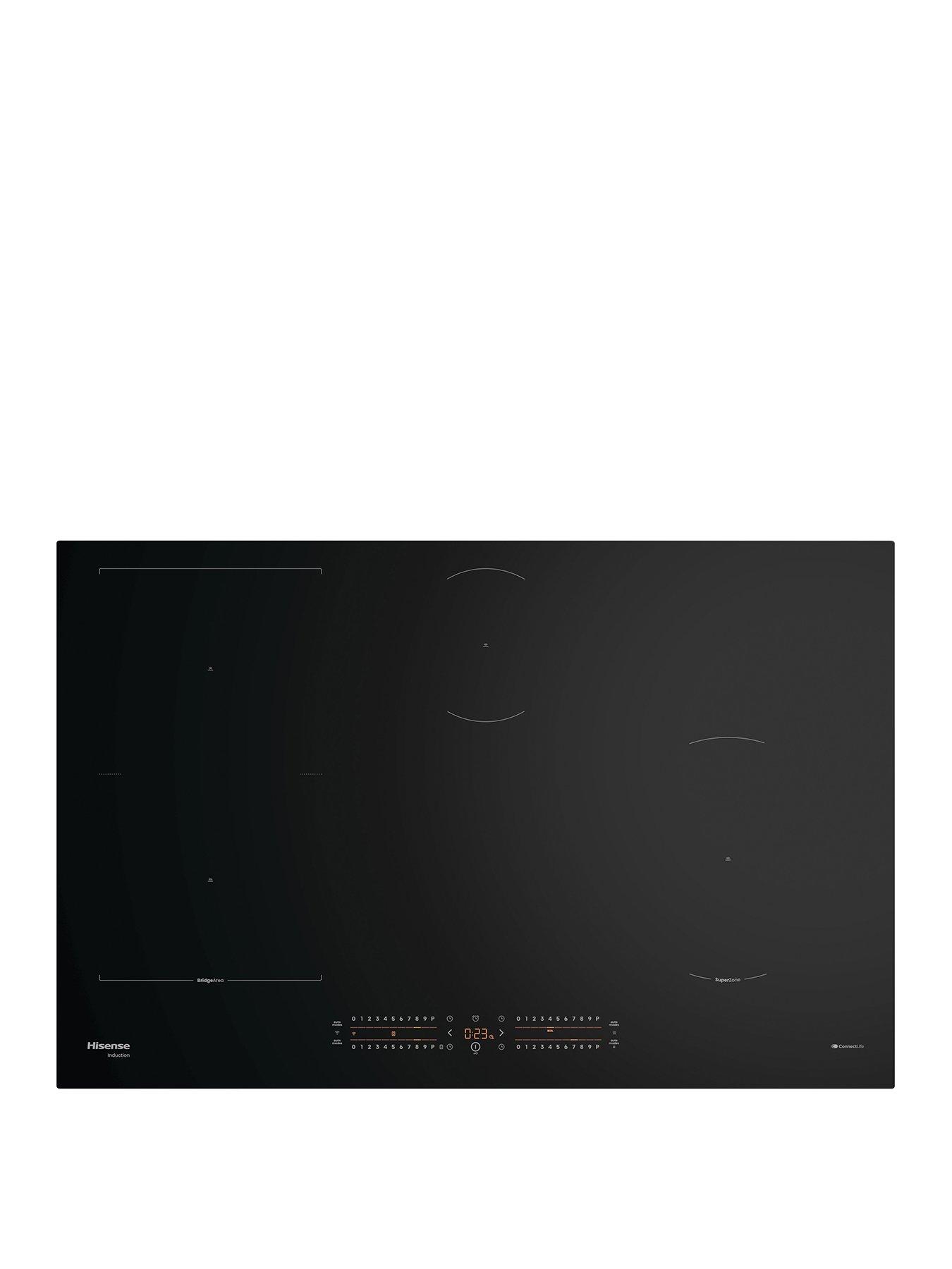 Hisense Hi6 HI8432BSCWF 80cm Induction Hob with Bridge Zone - Black