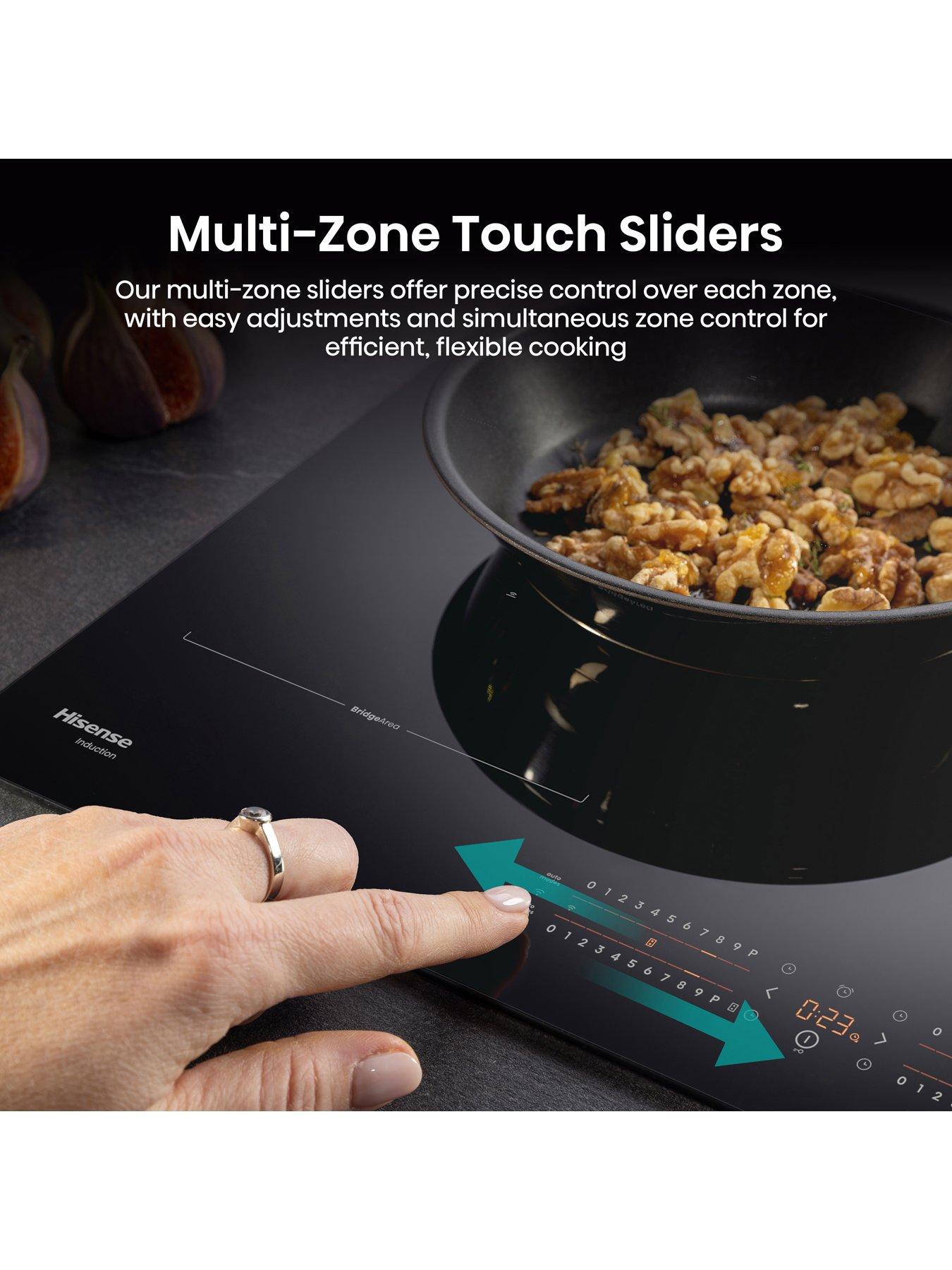 Image 3 of 7 of Hisense Hi6 HI8432BSCWF 80cm Induction Hob with Bridge Zone - Black