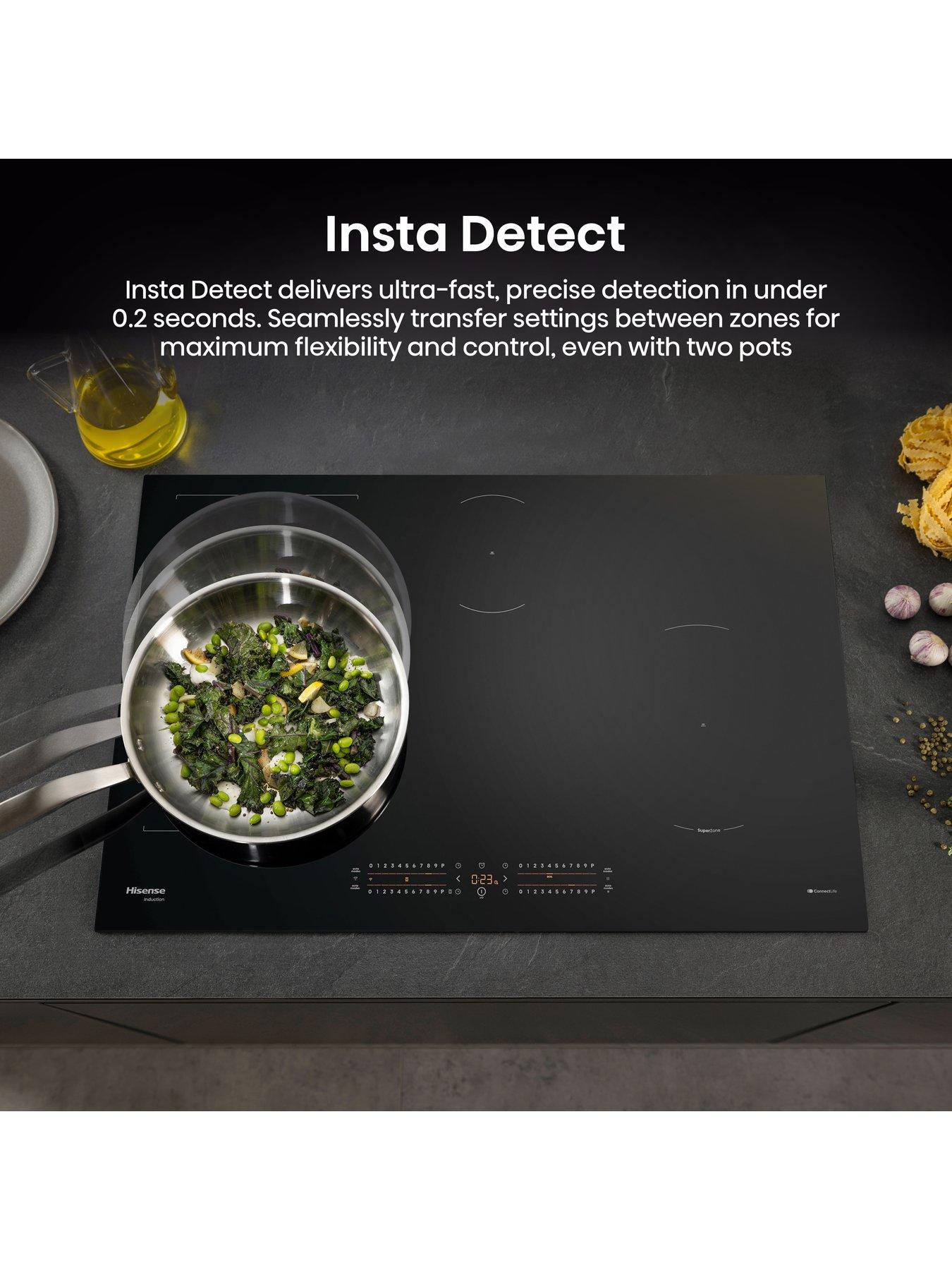 Image 4 of 7 of Hisense Hi6 HI8432BSCWF 80cm Induction Hob with Bridge Zone - Black