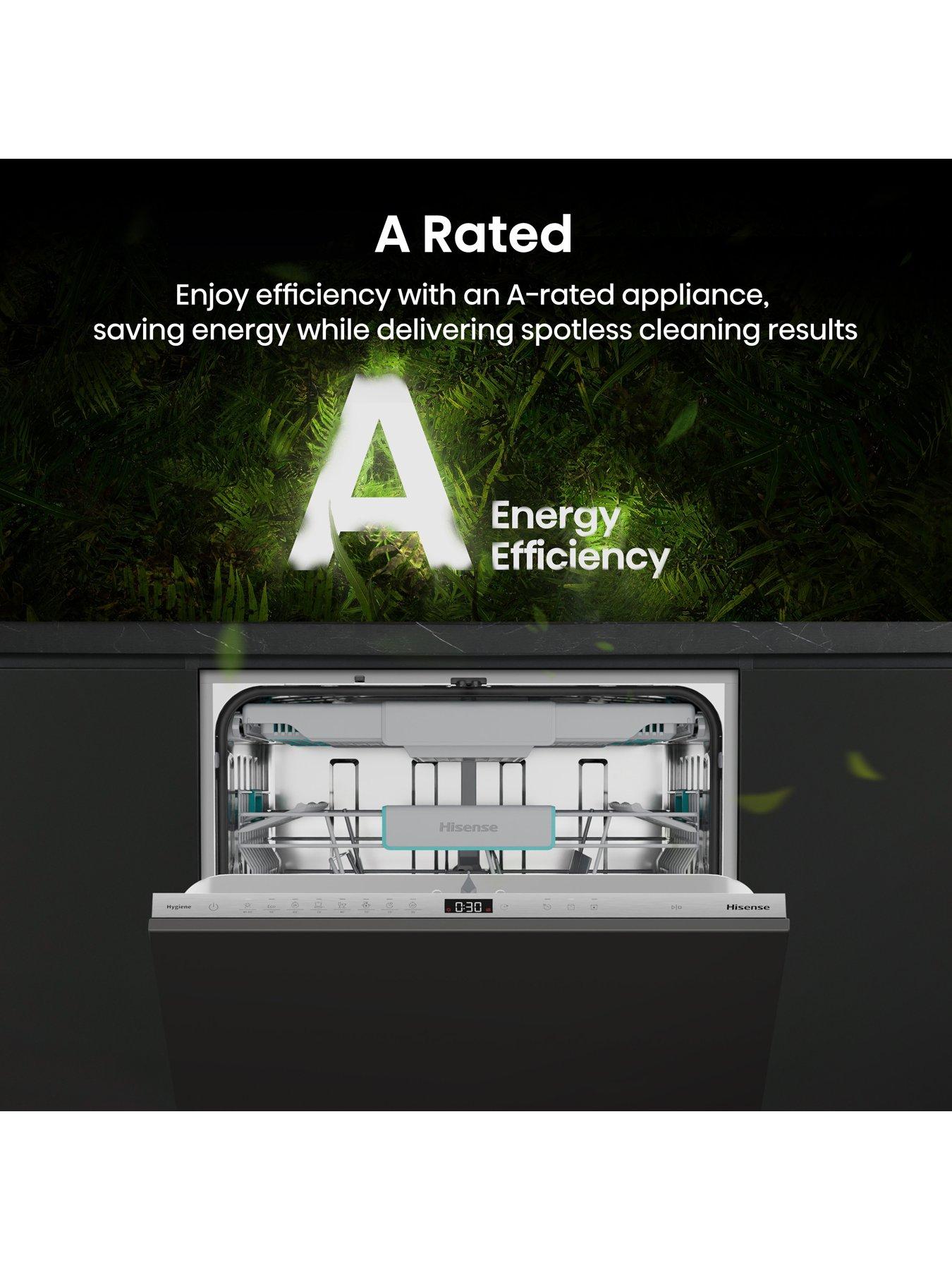 Image 4 of 7 of Hisense HV16AUK Full-Size Fully Integrated 16-Place Dishwasher
