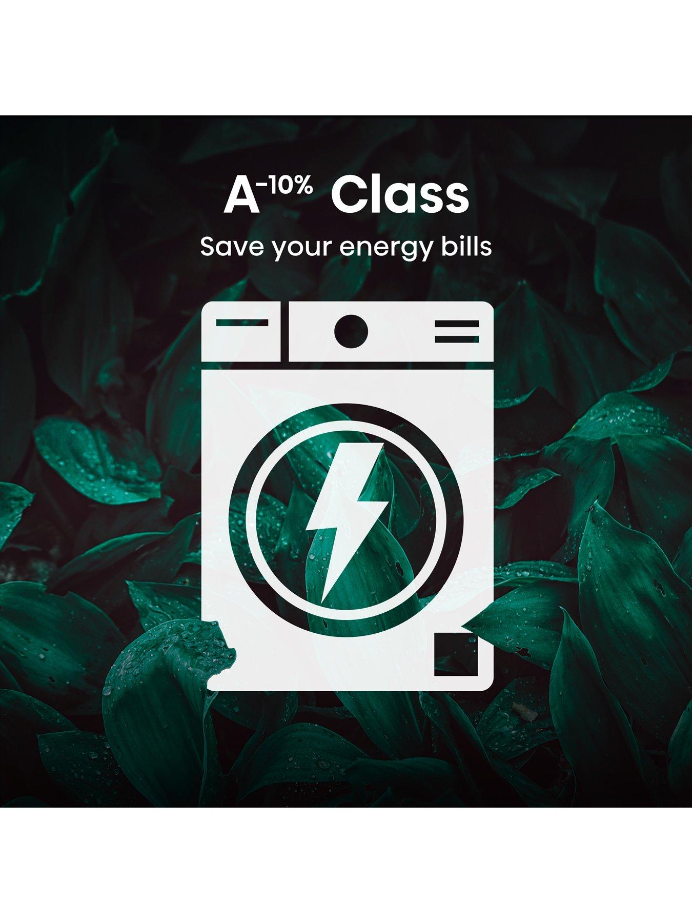 Image 3 of 7 of Hisense 1 Series Steam WF1Q9041BW 9 kg Steam 1400 Spin Washing Machine - White