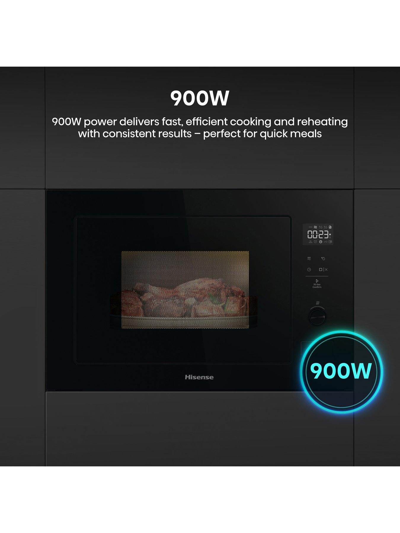 Image 4 of 7 of Hisense BIM325G52BGUK 25L Built In Microwave with Grill - Black