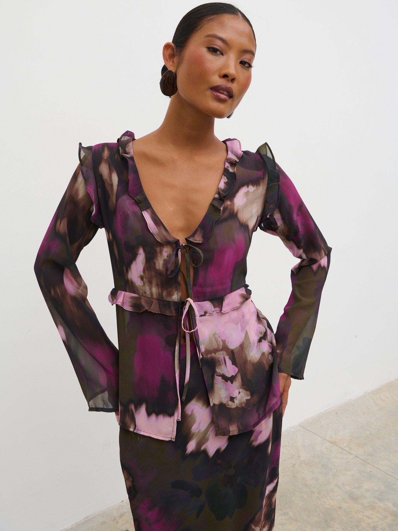 Pretty Lavish Leoni Top - Multi