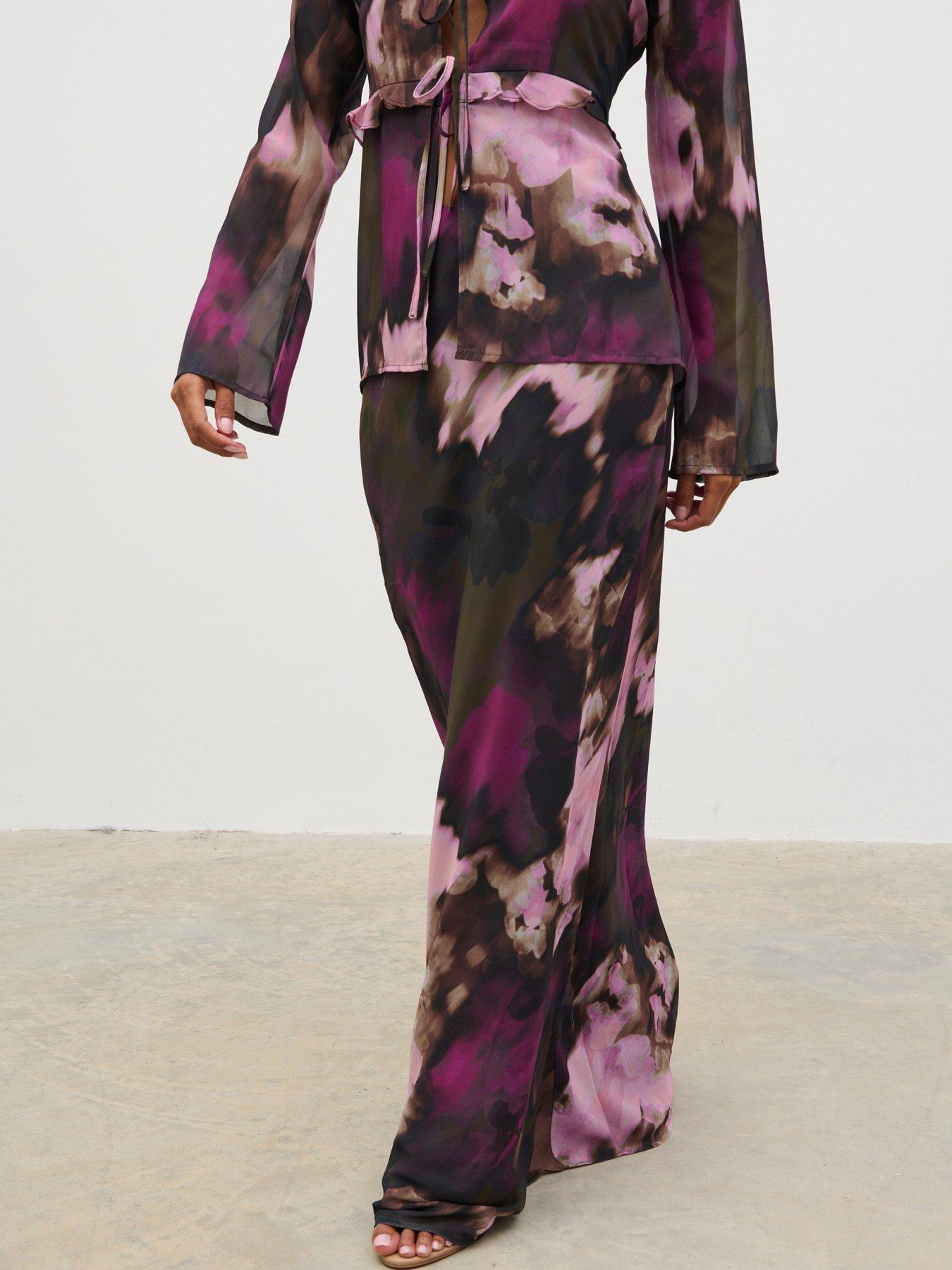 Pretty Lavish Leoni Skirt - Multi