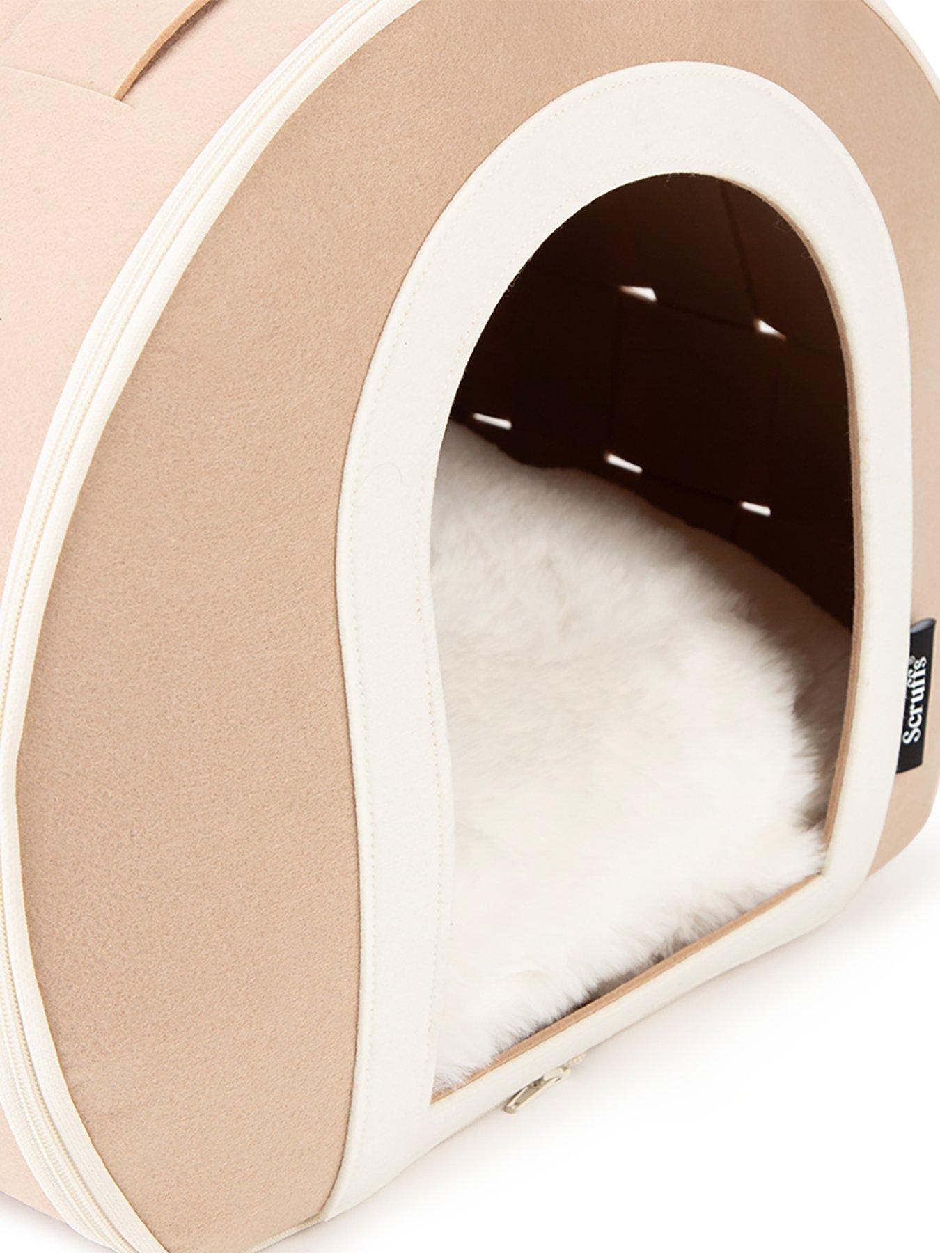 Image 5 of 7 of Scruffs Stockholm Felt Cave Cat Bed