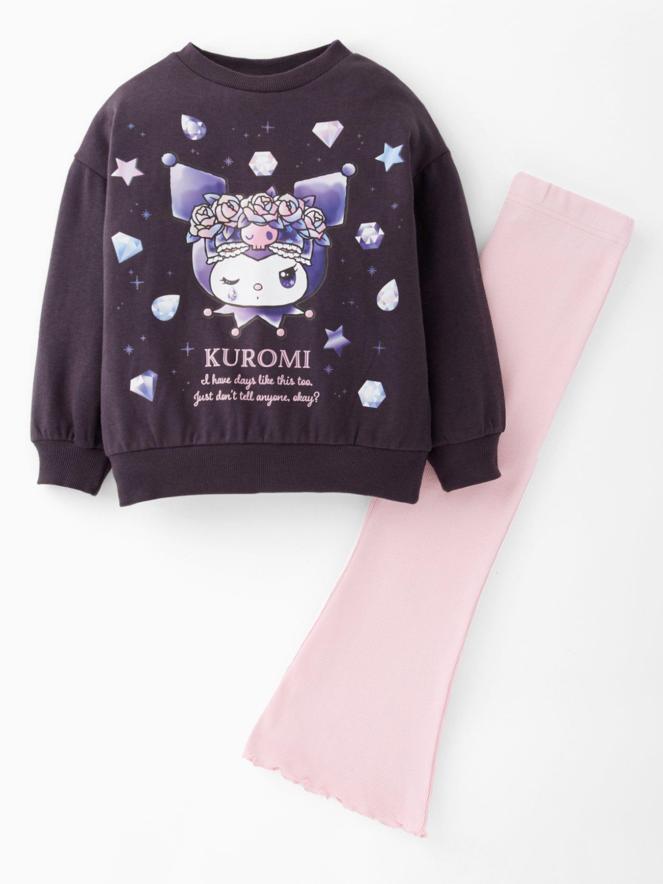 Hello Kitty Sanrio Kuromi Sweater Set - Black