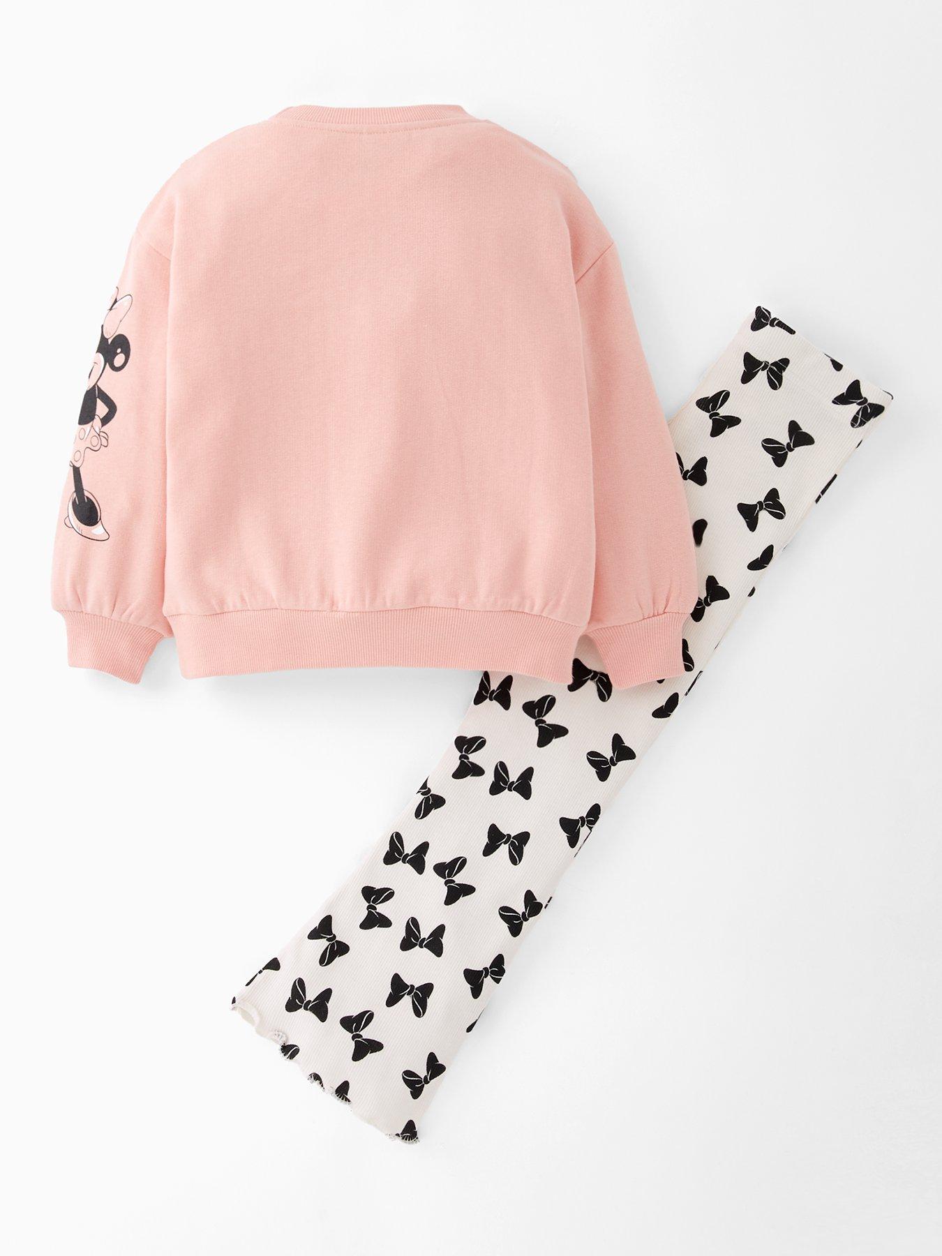 Image 2 of 5 of Minnie Mouse Sweat Legging Set - Pink