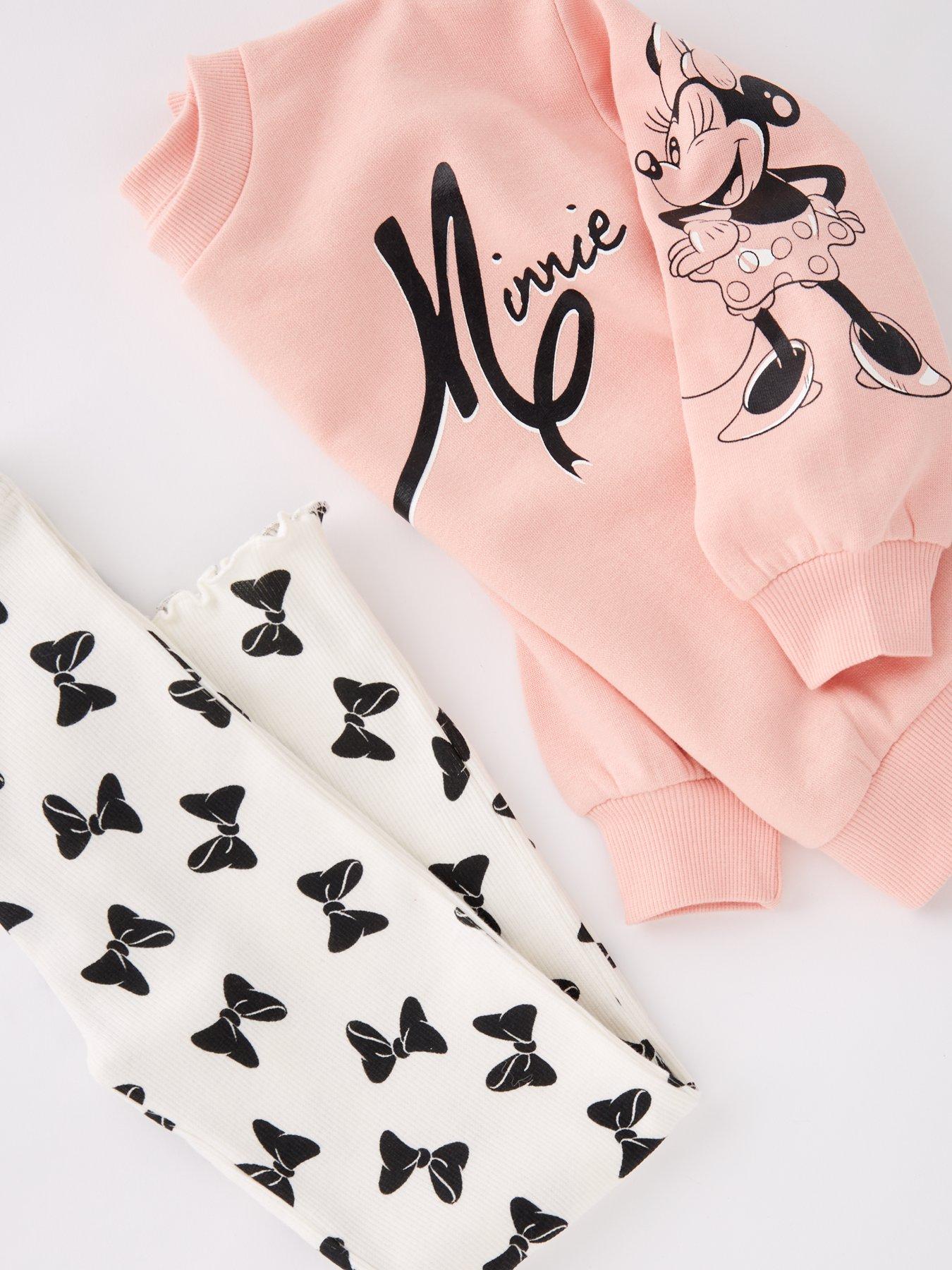 Image 5 of 5 of Minnie Mouse Sweat Legging Set - Pink