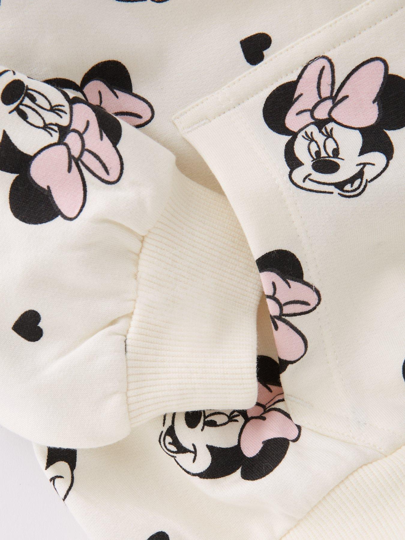 Minnie Mouse Hooded Sweatshirt - Cream | Very