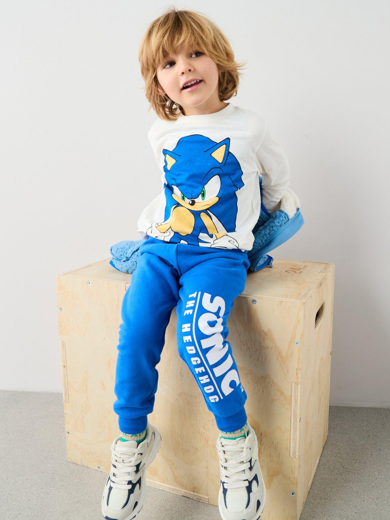Sonic the Hedgehog Sonic 3 Piece Gilet Set - Blue
