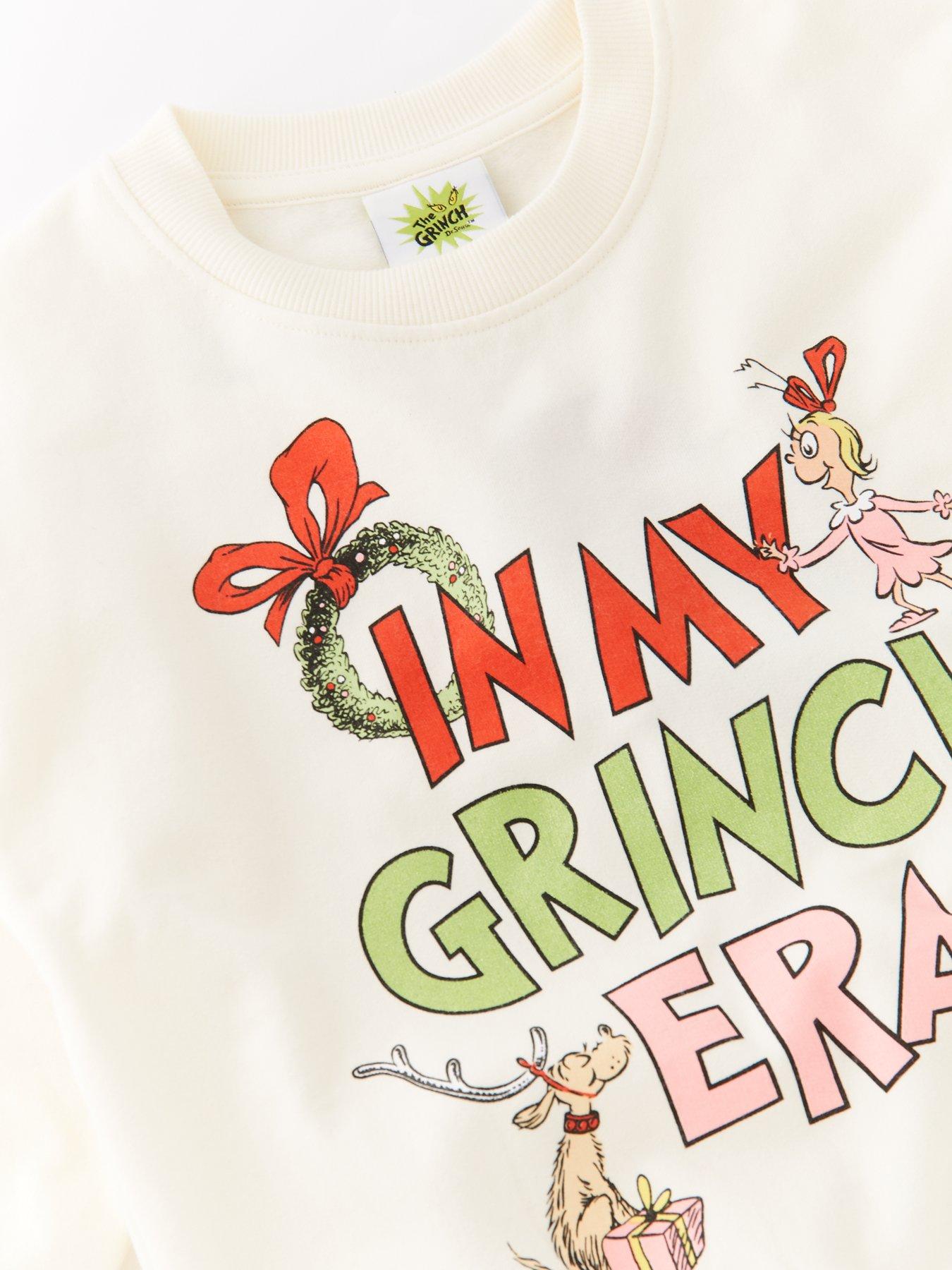 Image 3 of 4 of The Grinch In My Grinch Era Christmas Sweatshirt - Cream