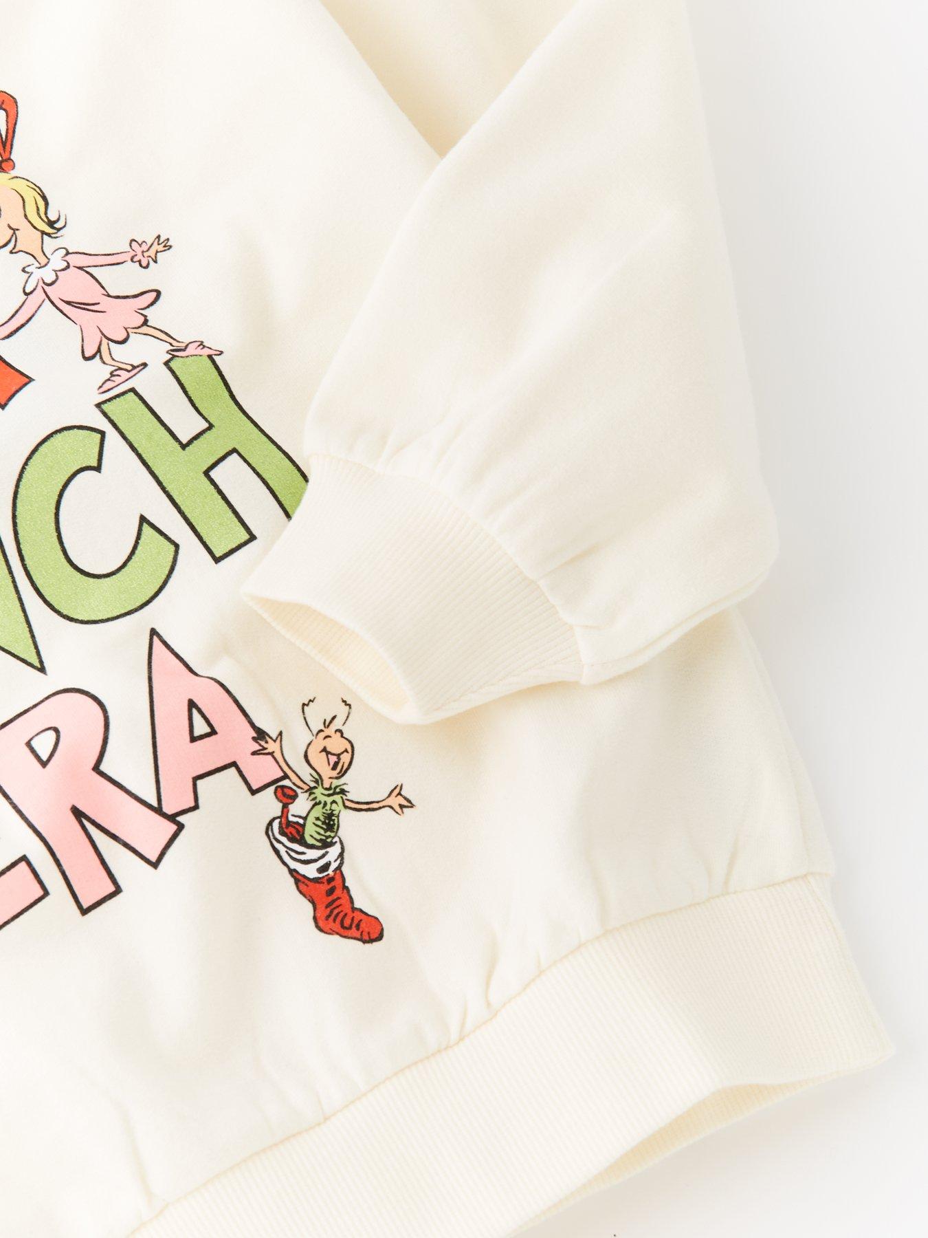 Image 4 of 4 of The Grinch In My Grinch Era Christmas Sweatshirt - Cream