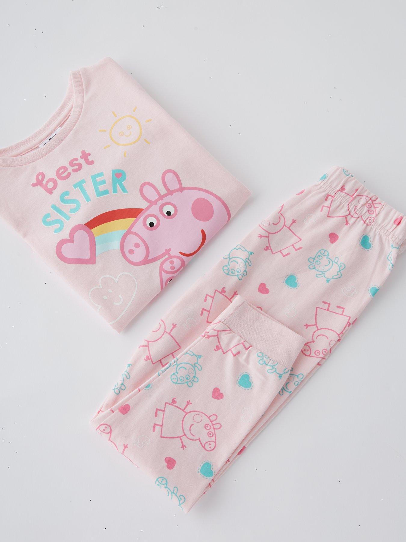 Image 4 of 4 of Peppa Pig Best Sister Pyjamas - Pink