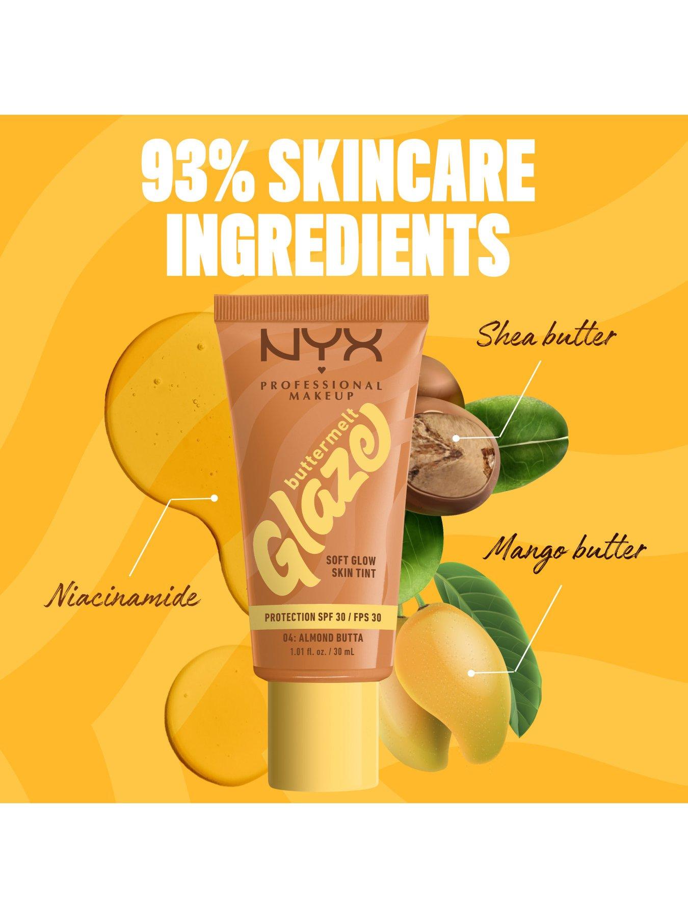 Image 2 of 4 of NYX PROFESSIONAL MAKEUP Buttermelt Glaze Soft Glow Skin Tint SPF 30