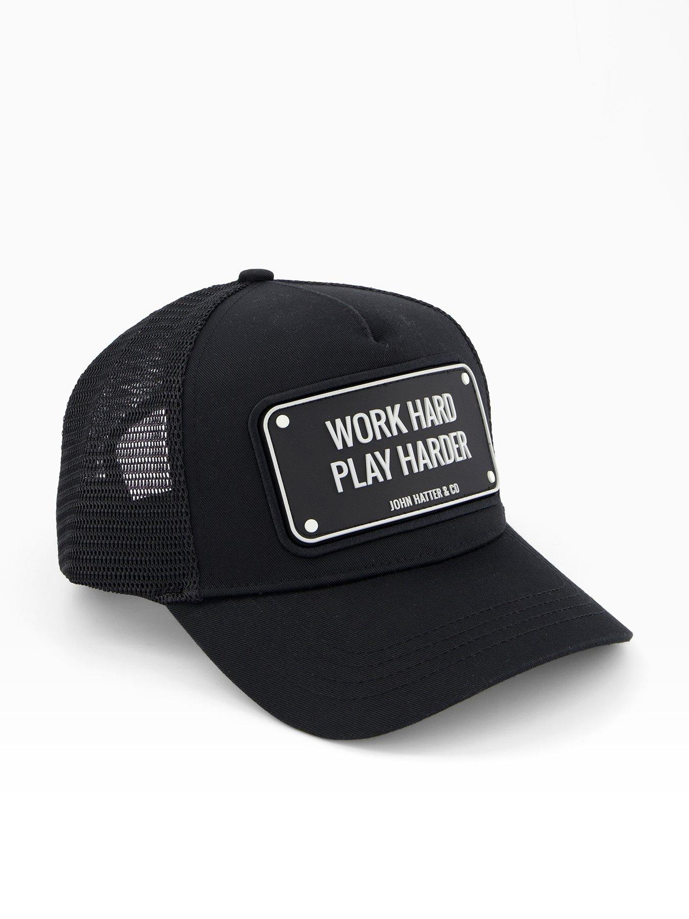 John Hatter & Co John Hatter  &  Co Rubber Work Hard Play Harder Cap