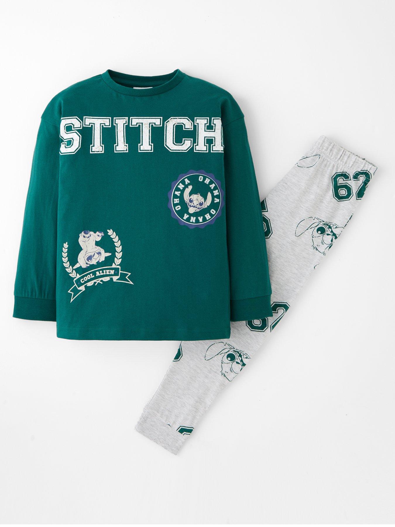 Disney Lilo & Stitch Sitch Boys Single Ll Pyjamas