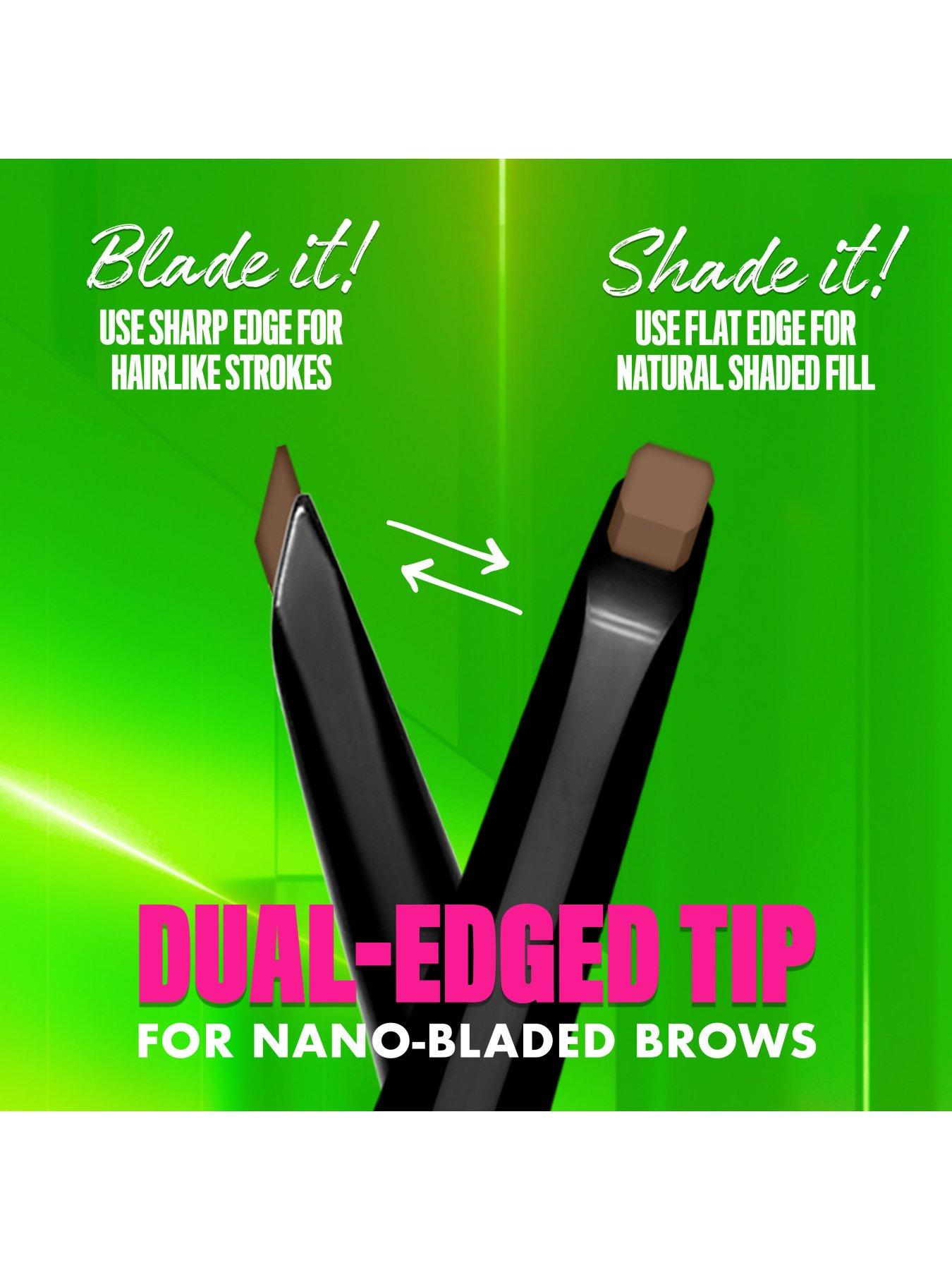 Image 3 of 6 of NYX PROFESSIONAL MAKEUP Blade &amp; Shade Nano Brow Mechanical Pencil