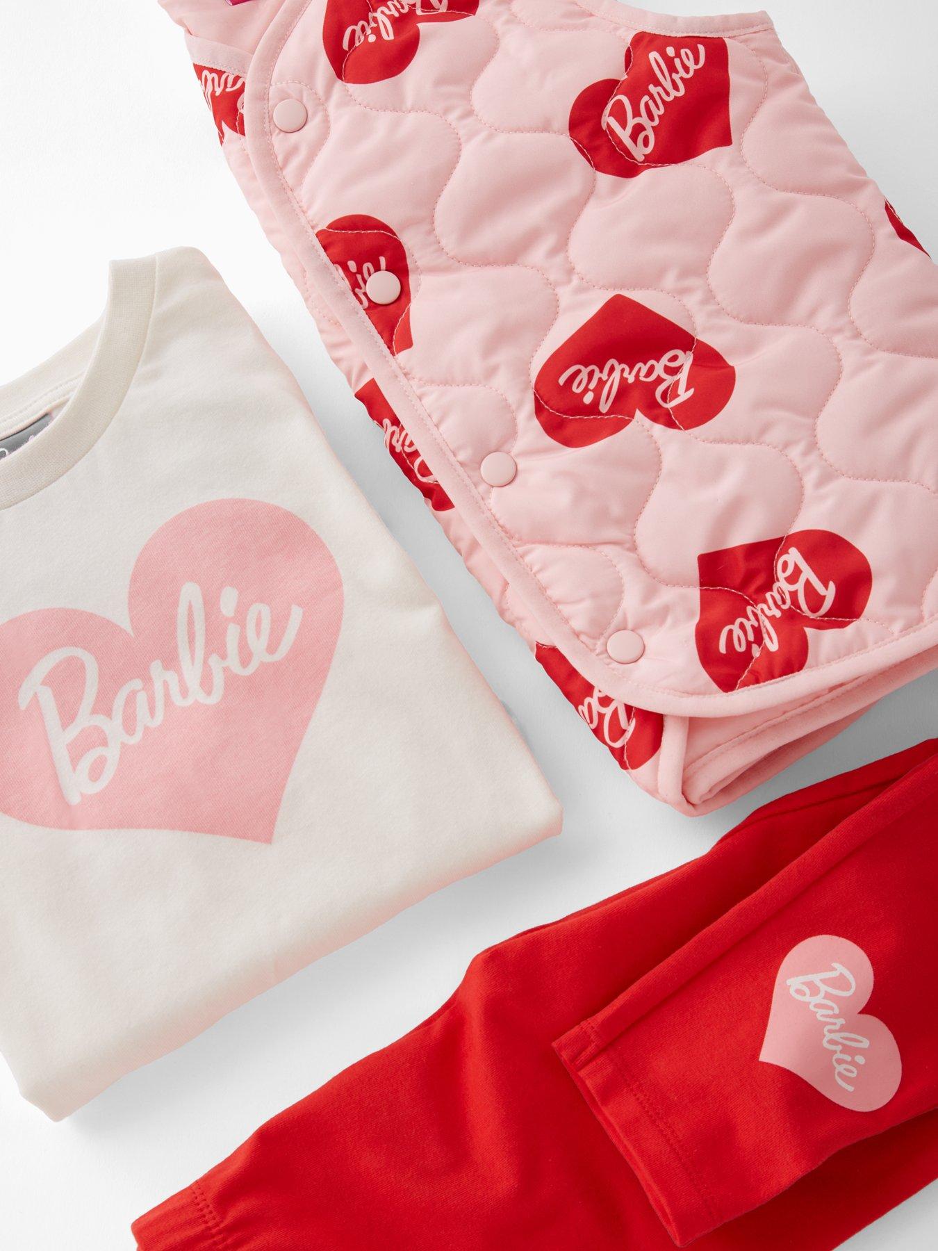 Image 6 of 6 of Barbie 3 Piece Gilet Set - Red