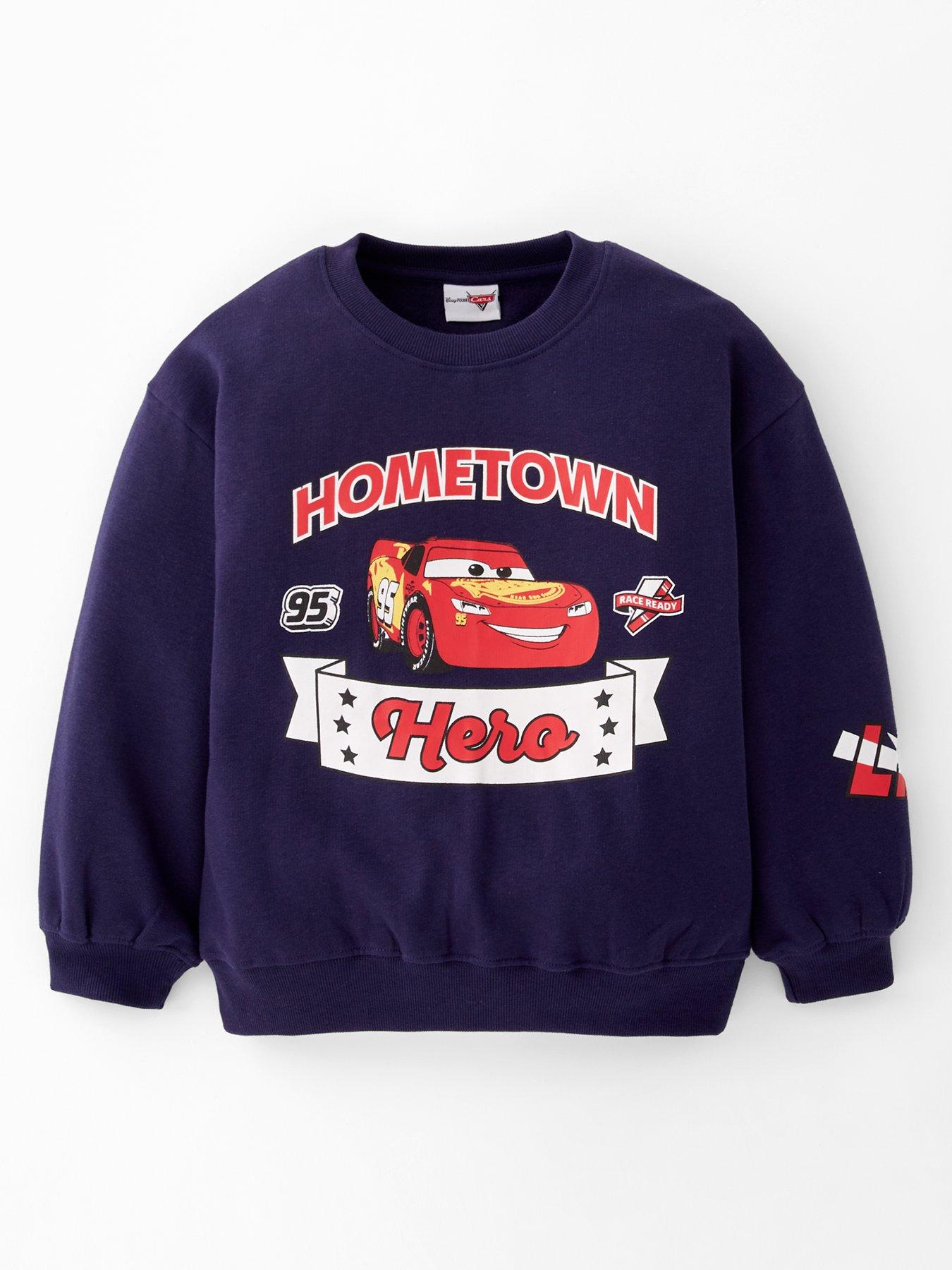 The Very Collection Disney Cars Lightning Mcqueen Sweatshirt - Navy