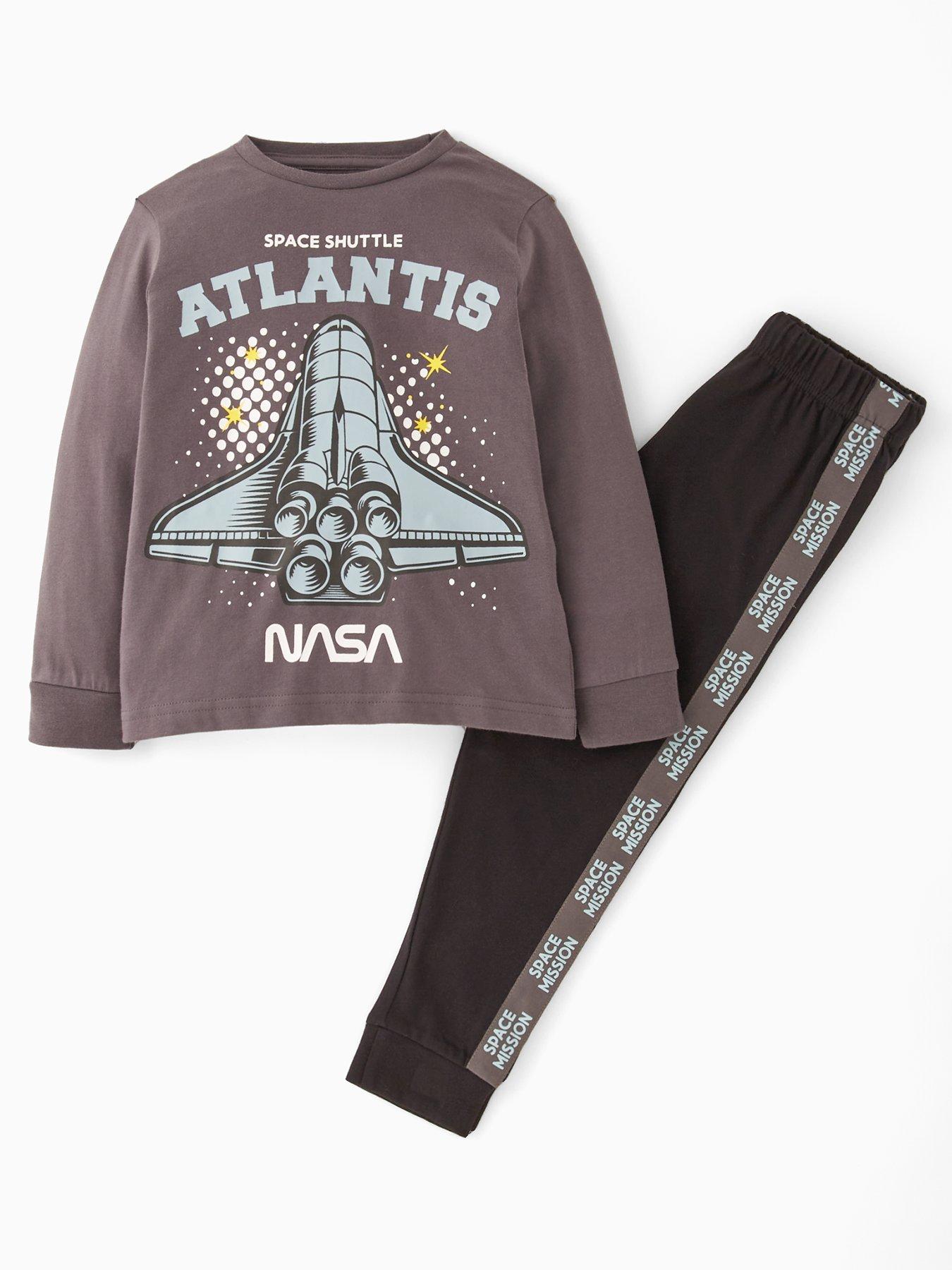 Image 1 of 4 of Nasa Atlantis Pyjamas - Grey