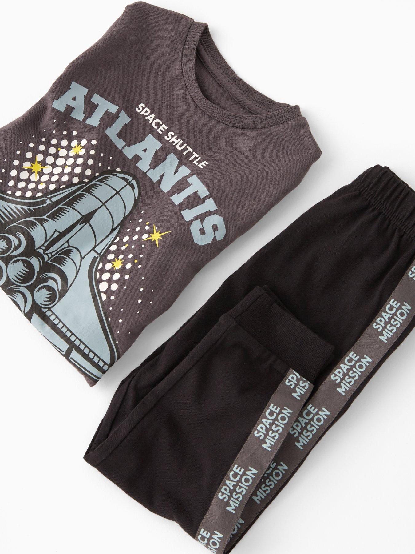 Image 4 of 4 of Nasa Atlantis Pyjamas - Grey