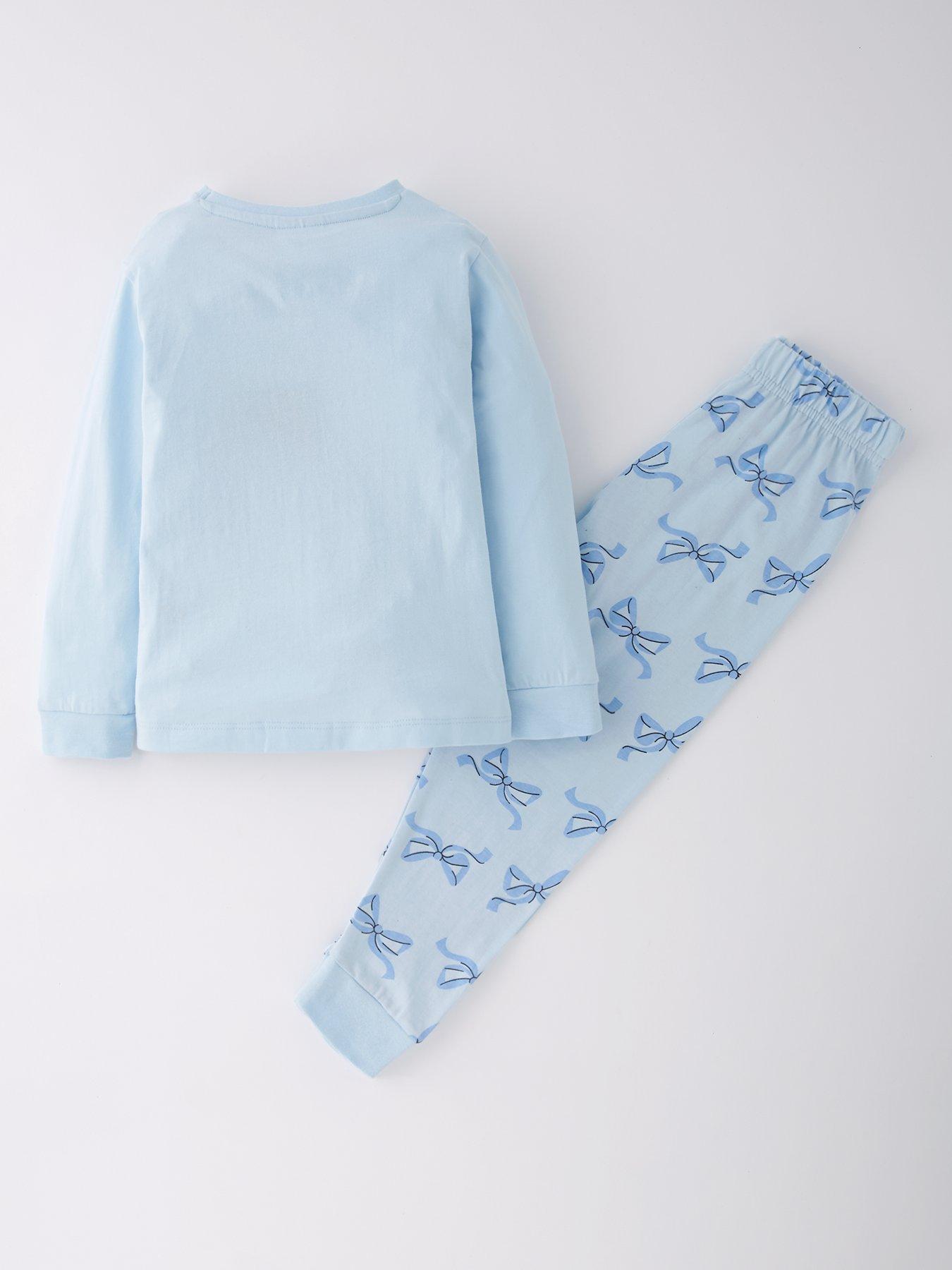 Image 2 of 4 of Disney Lilo & Stitch Disney's Lilo &amp; Stitch Good Night Pyjamas - Blue