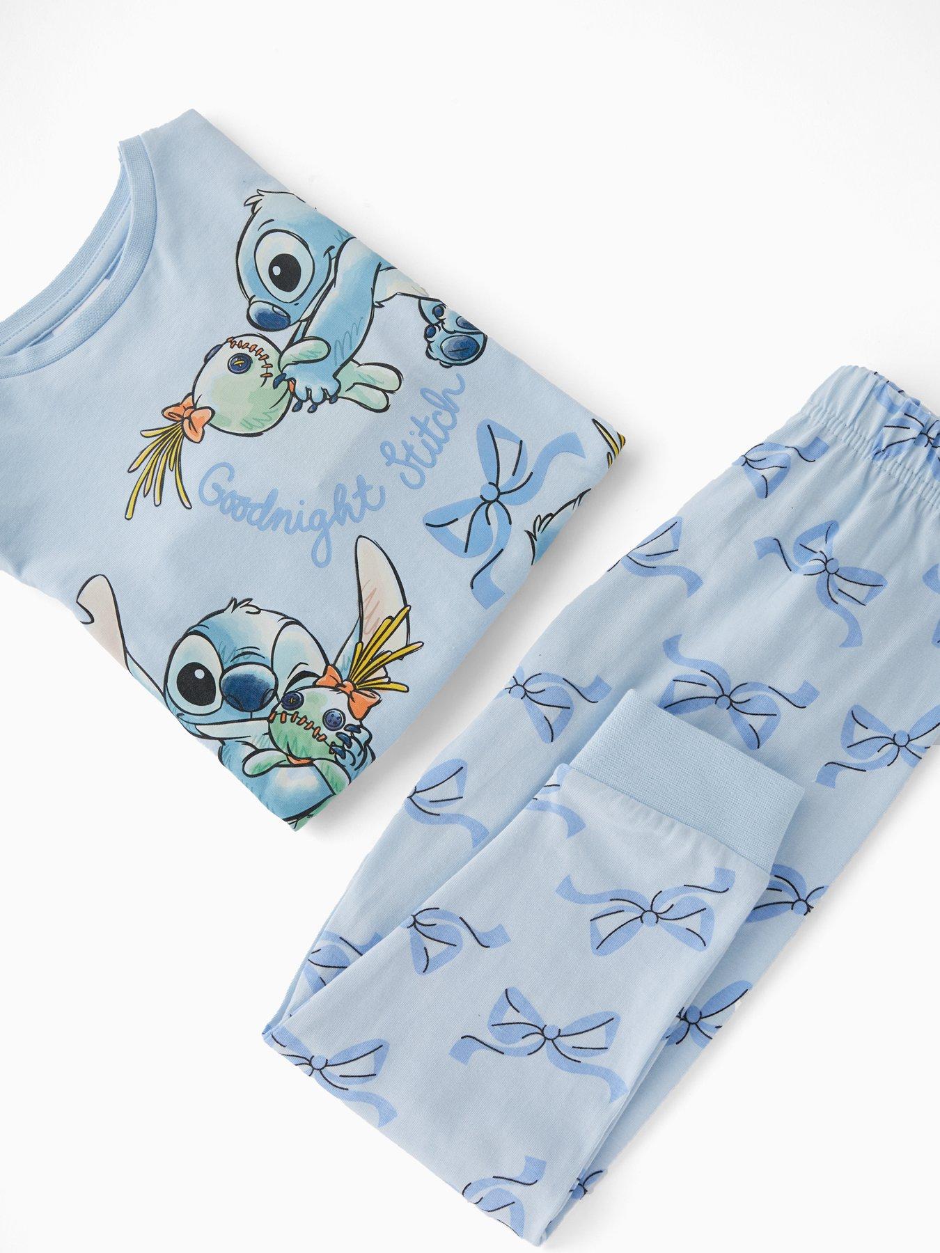 Image 4 of 4 of Disney Lilo & Stitch Disney's Lilo &amp; Stitch Good Night Pyjamas - Blue